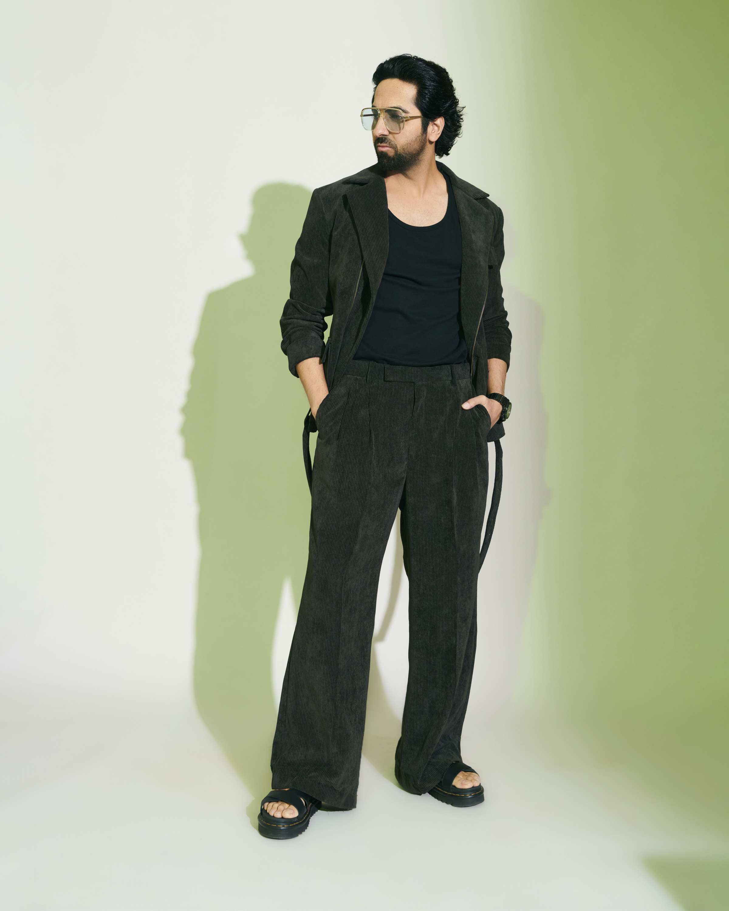 Olive Green Corduroy Set