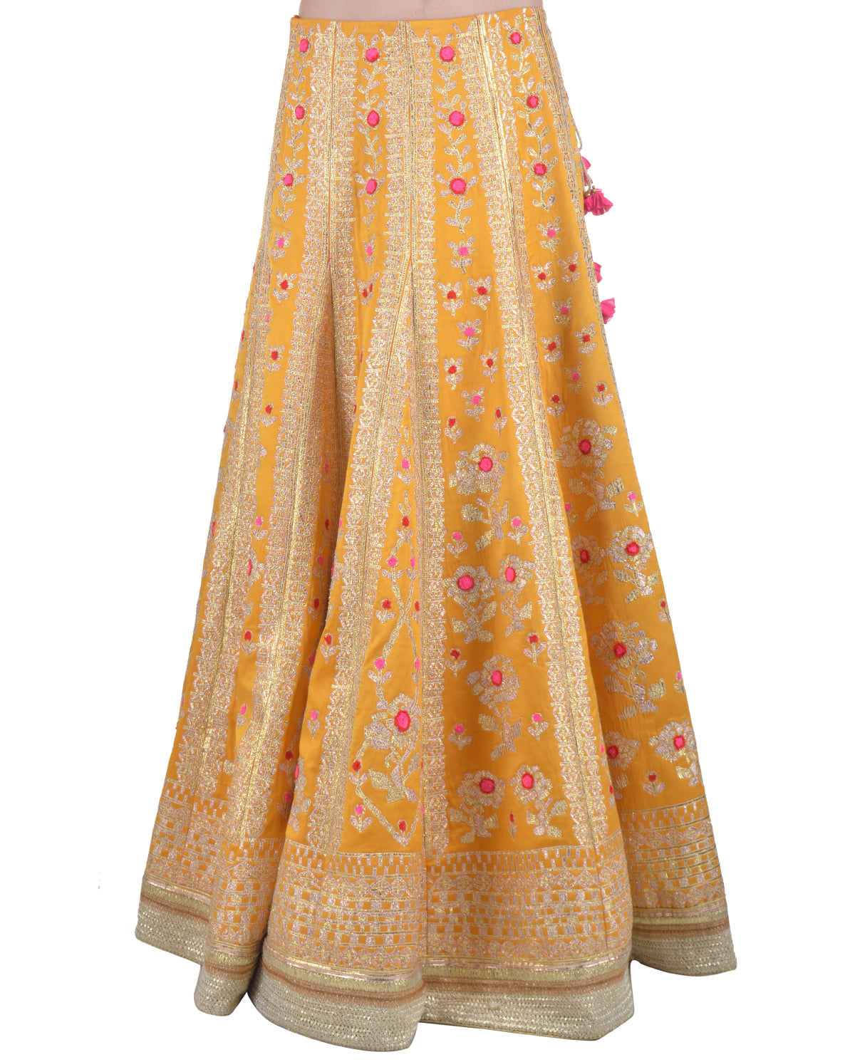 Bright Marigold Lehenga Set