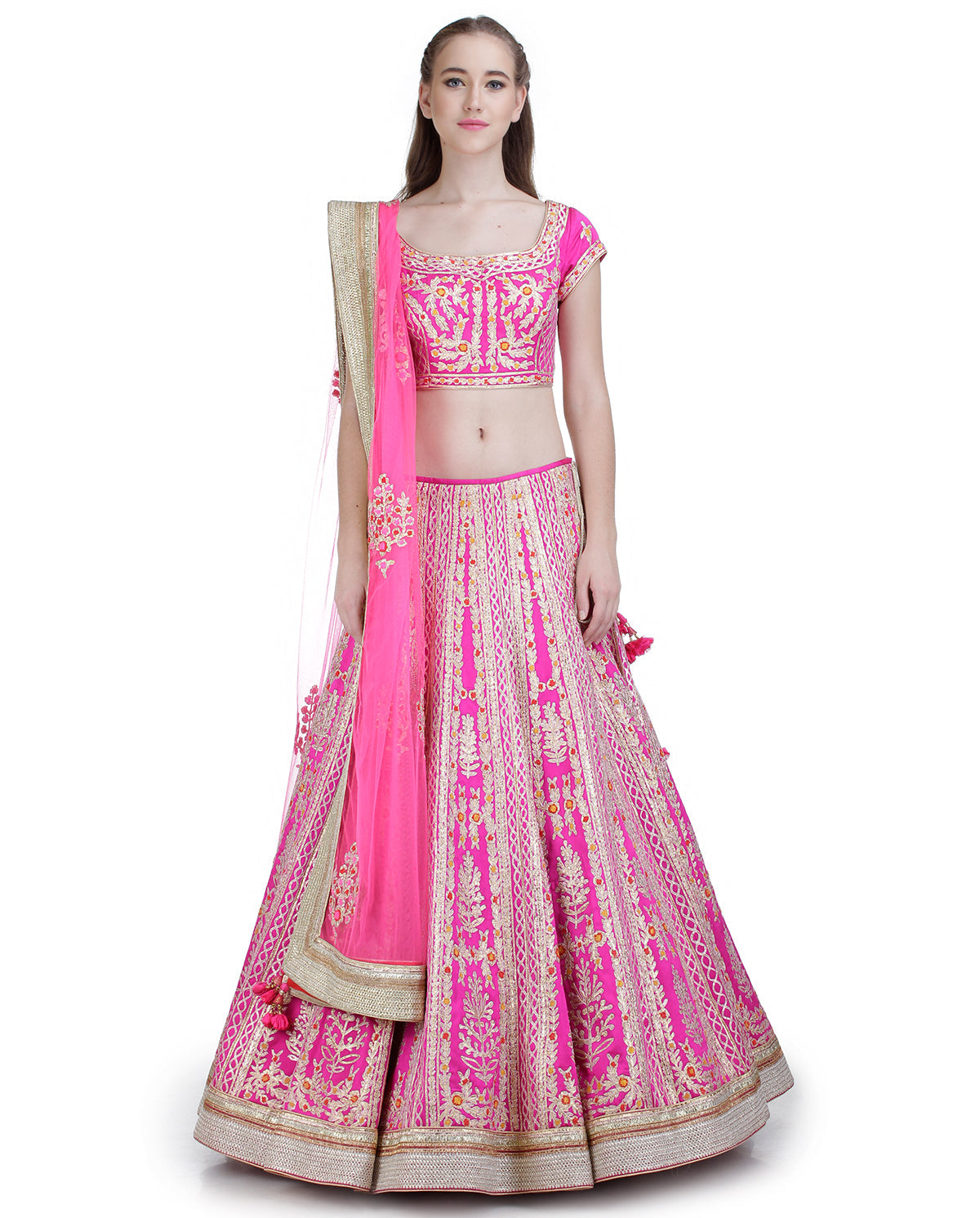Pink lehenga set