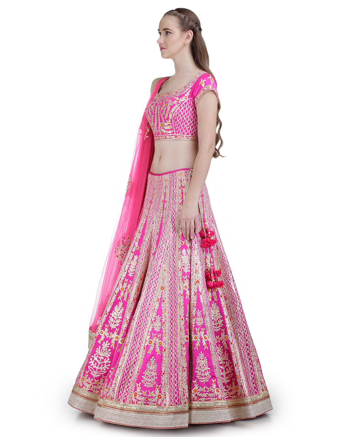 Pink lehenga set