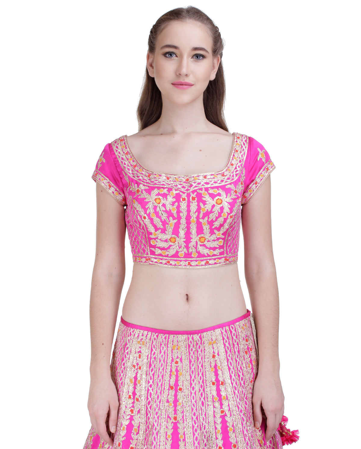 Pink lehenga set