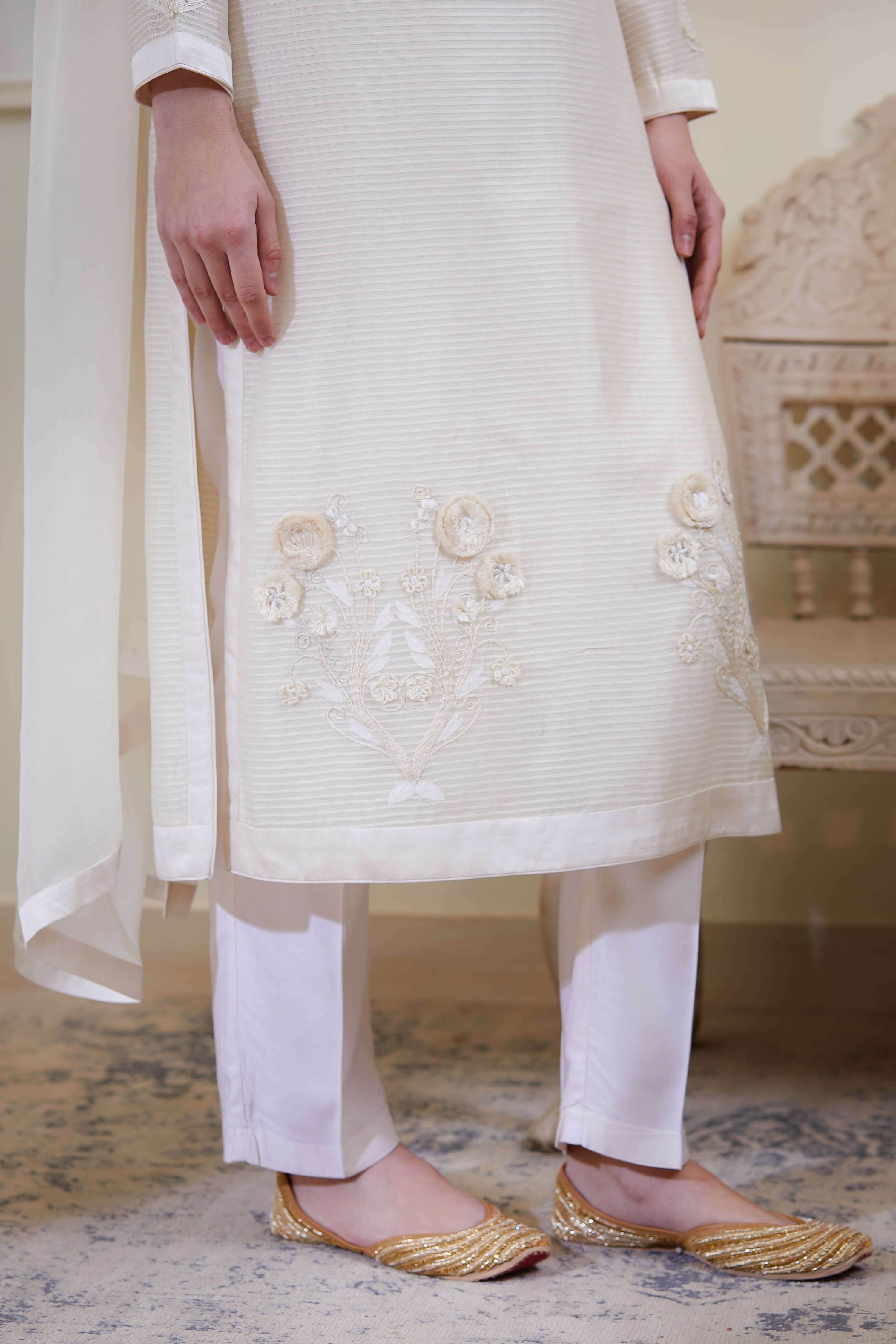 Ivory Kurta Set