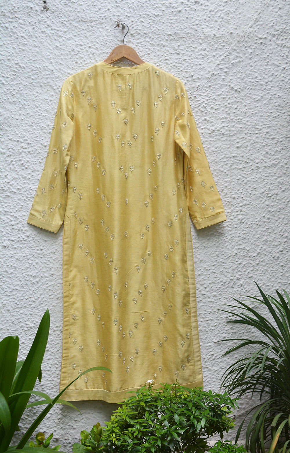 Light Mustard Kurta Set