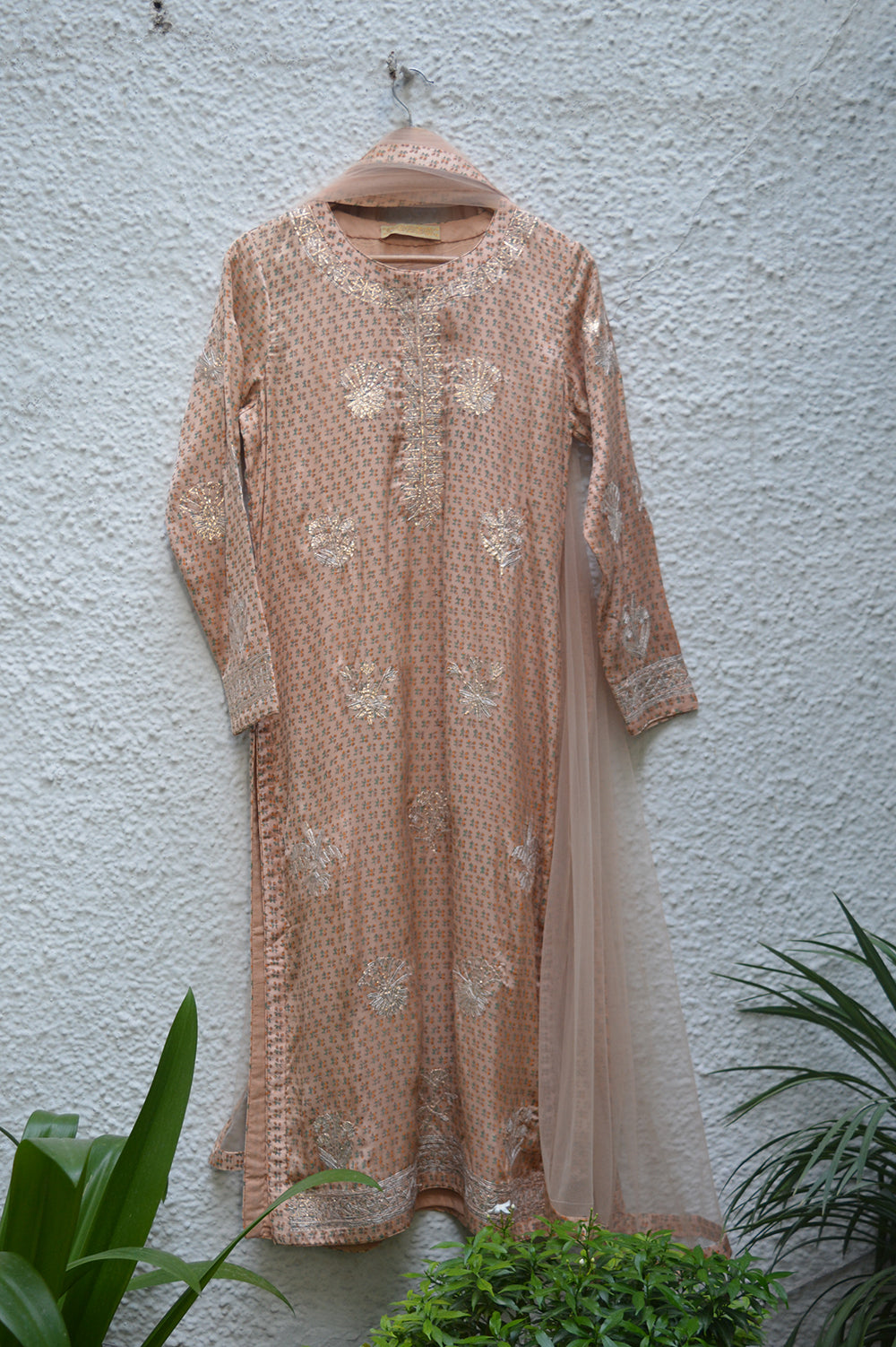 Old Rose Kurta Set