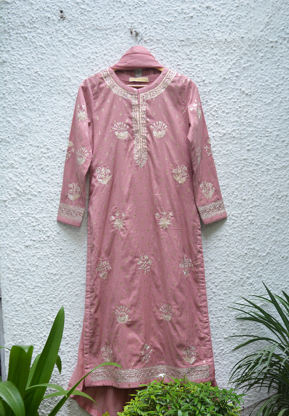 Onion Pink Kurta Set