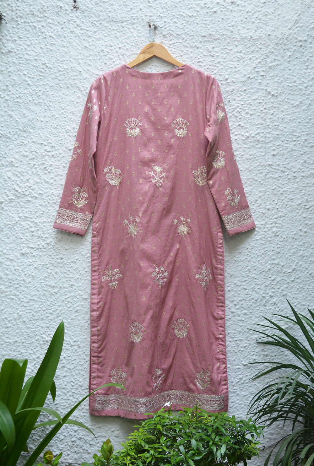 Onion Pink Kurta Set