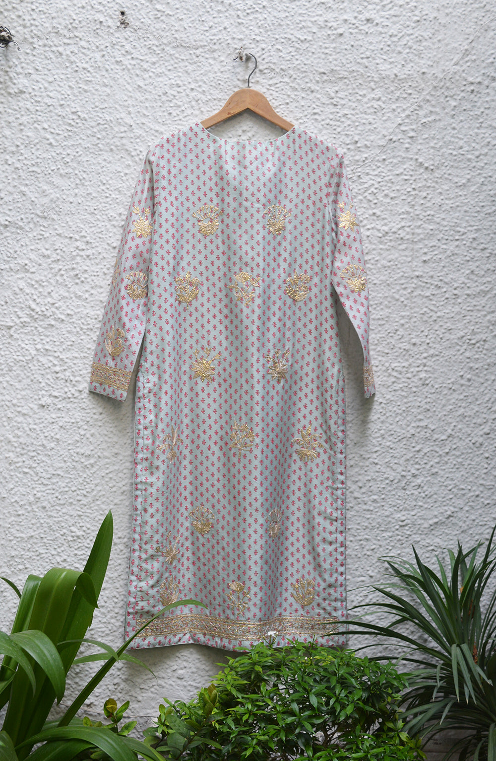 Light Sea Green Kurta Set