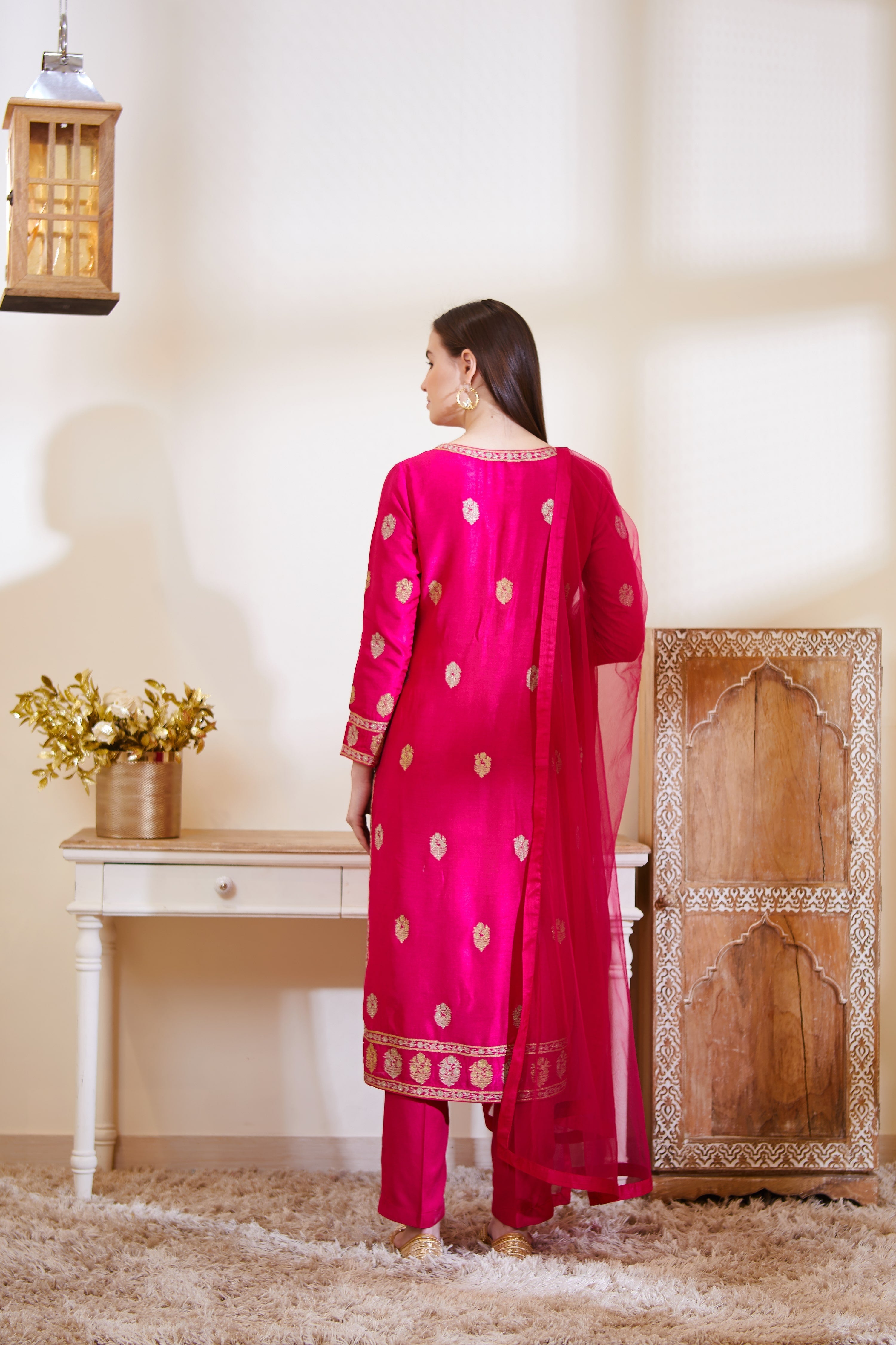 Pink Kurta Set