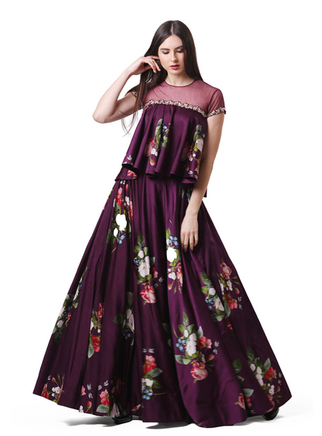 Printed Lehenga Set