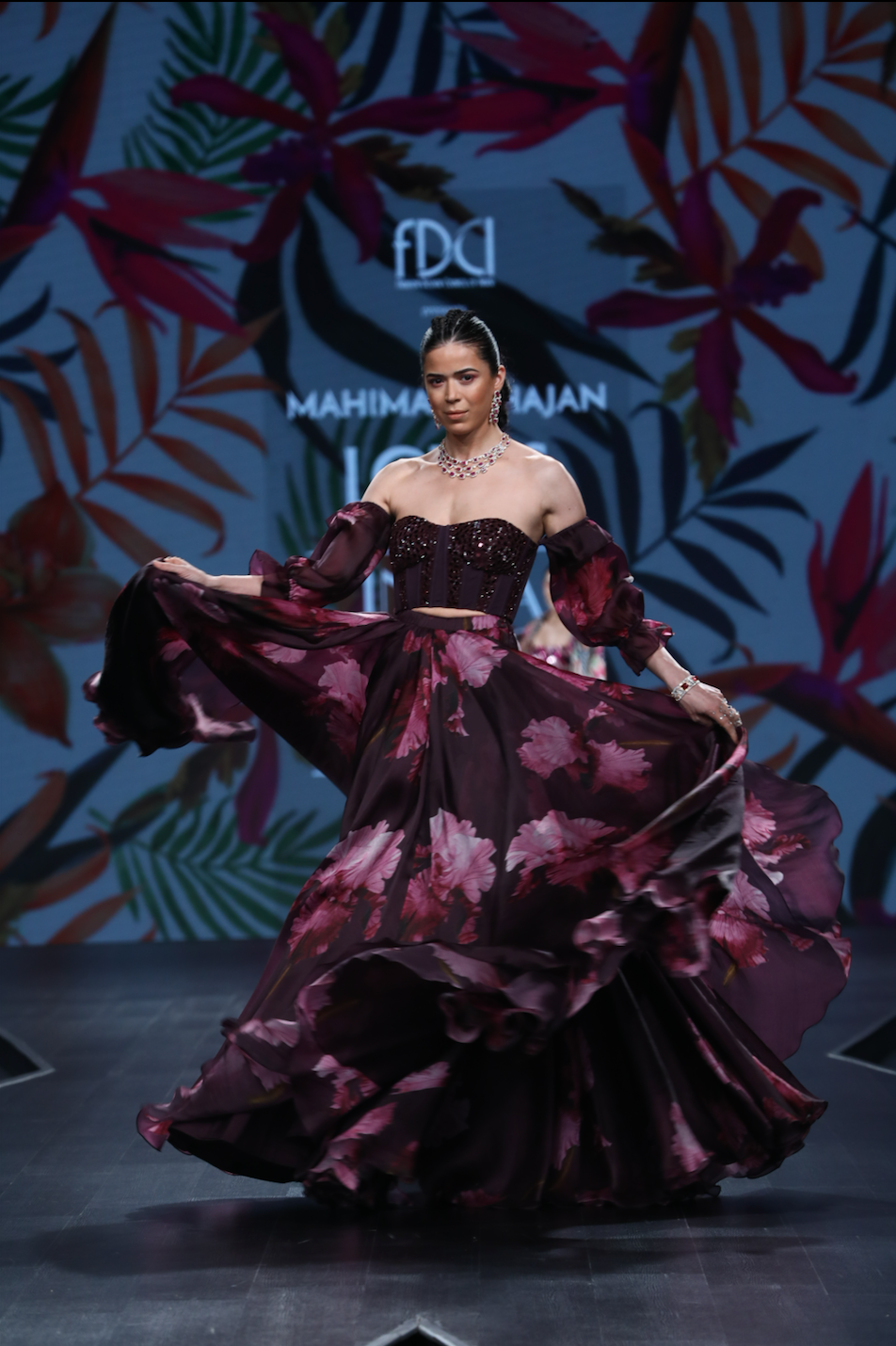 Corset Lehnga Set