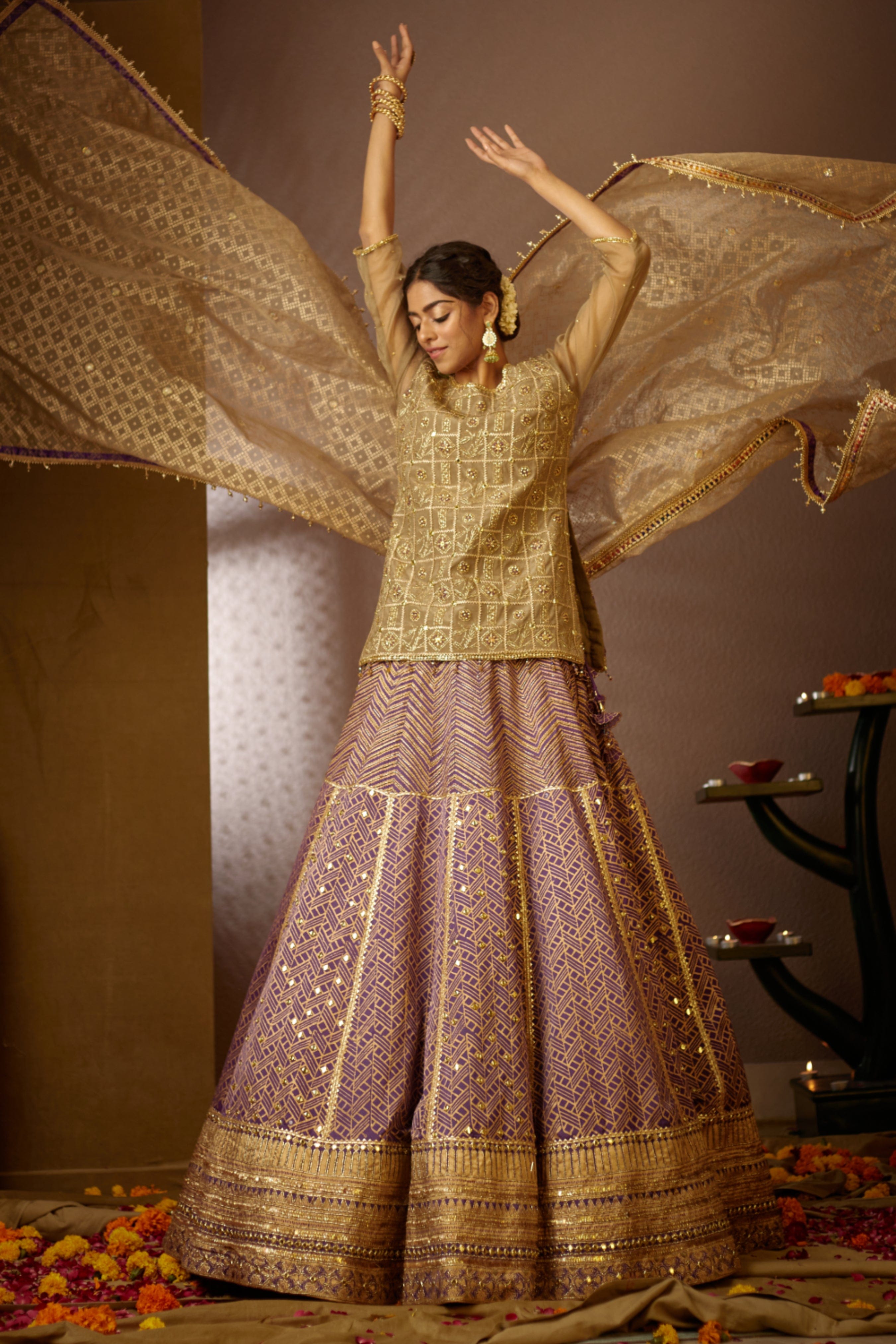 Sumeira Lehenga Set