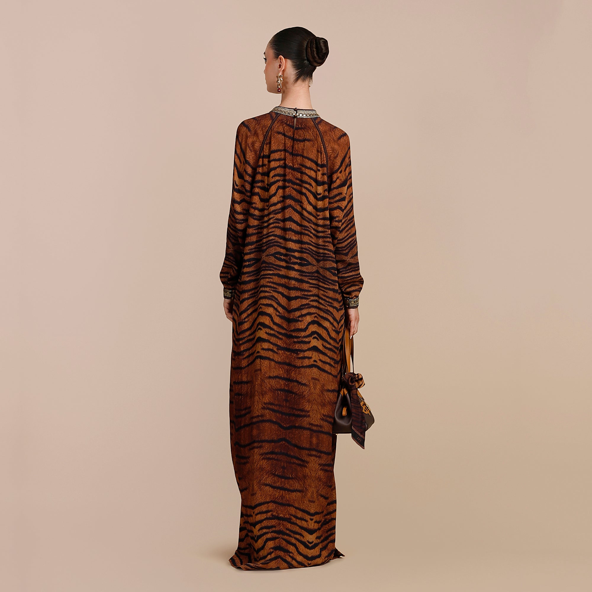 Tiger Print Kaftan | SATT