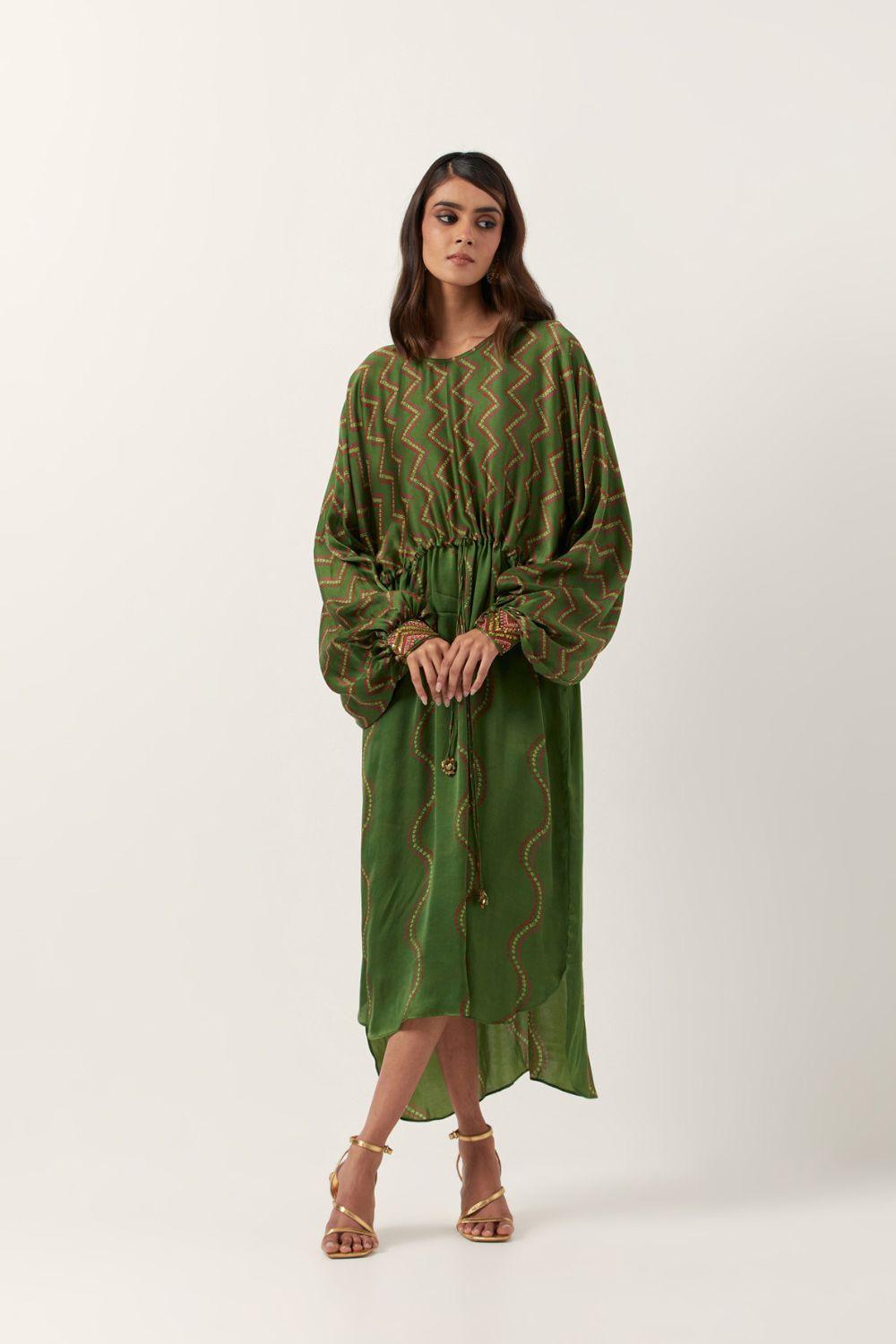 Pickle Green String Tunic