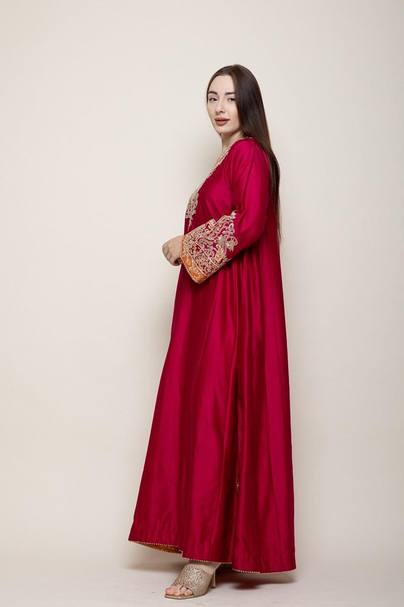 Mehrish - Hotpink Abaya