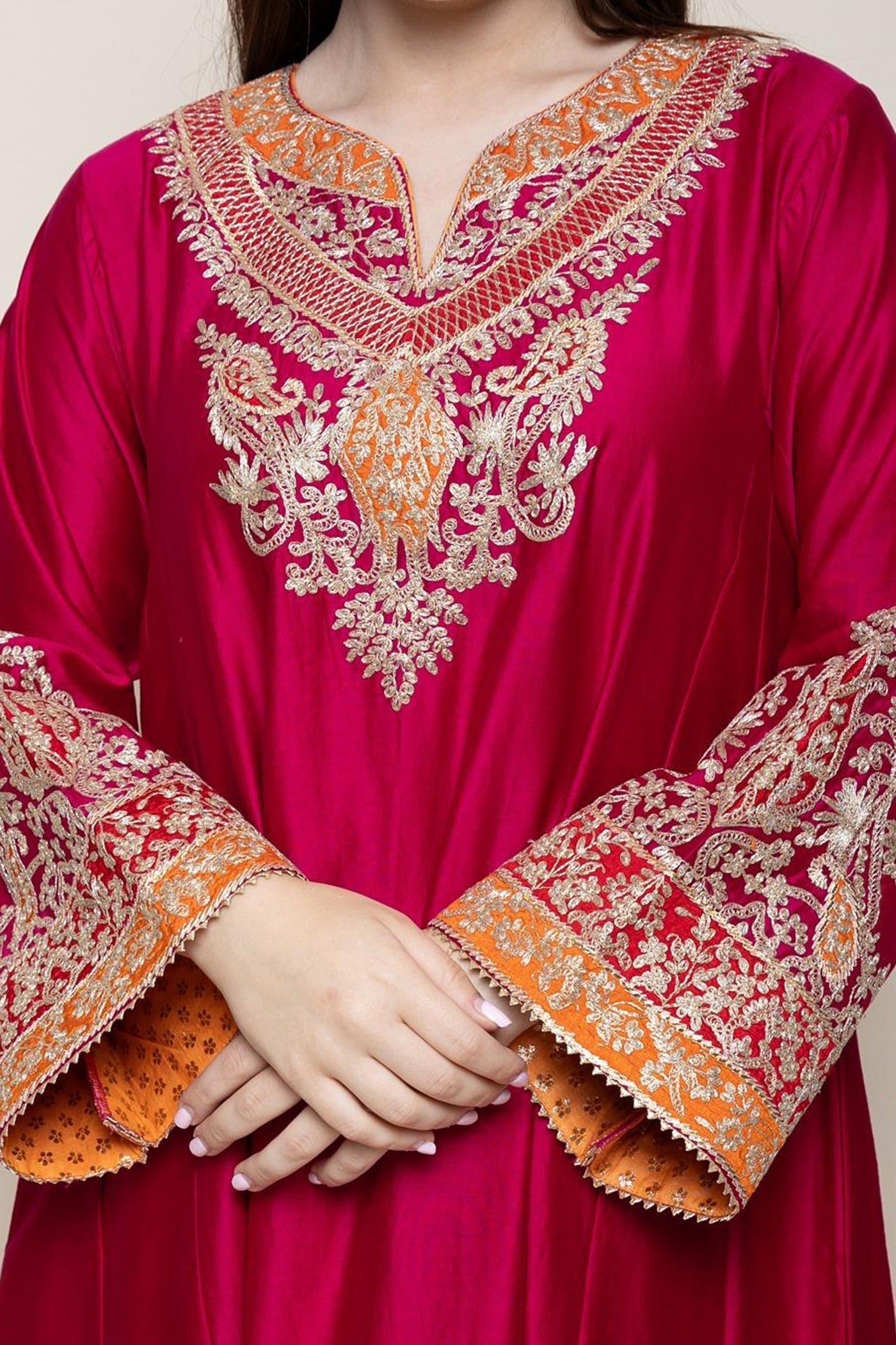 Mehrish - Hotpink Abaya