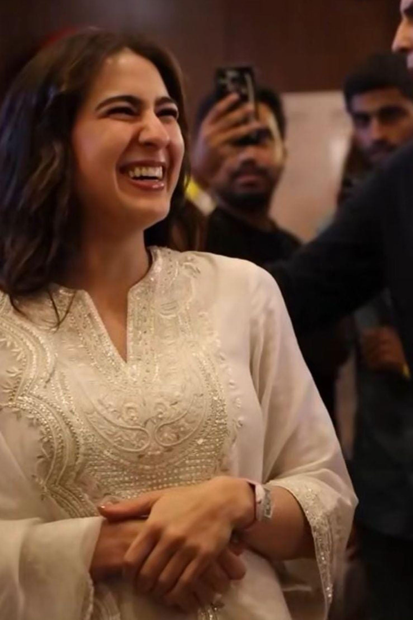 Sara Ali Khan In Sara - Short Kurta With Salwar