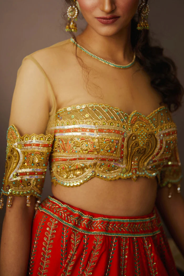 Yara Lehenga Set