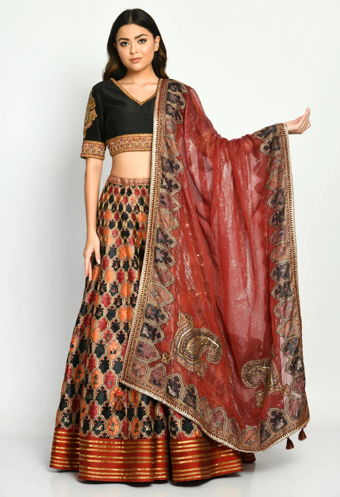 Zahara Lehenga Set