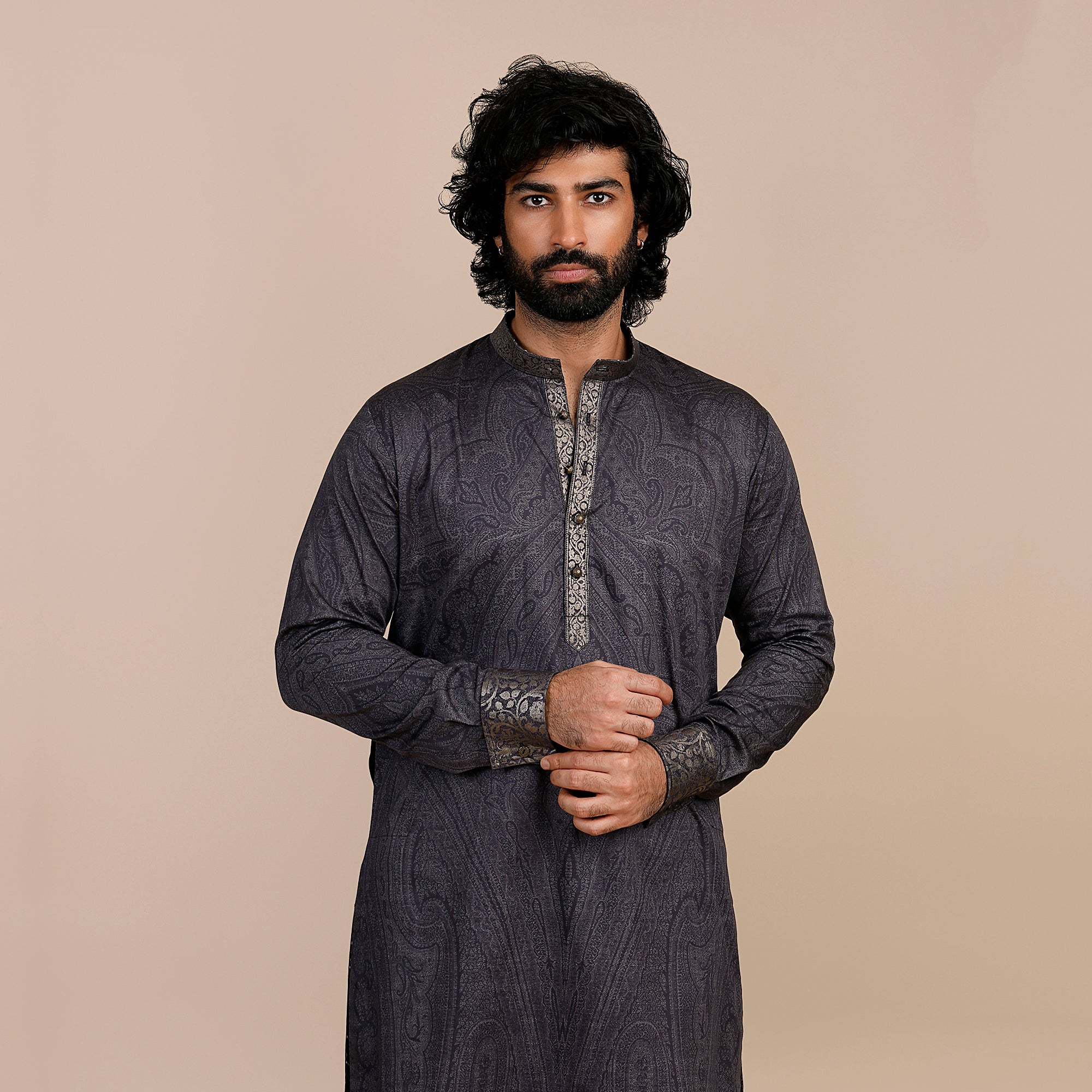 Deep Violet Kurta | SATT