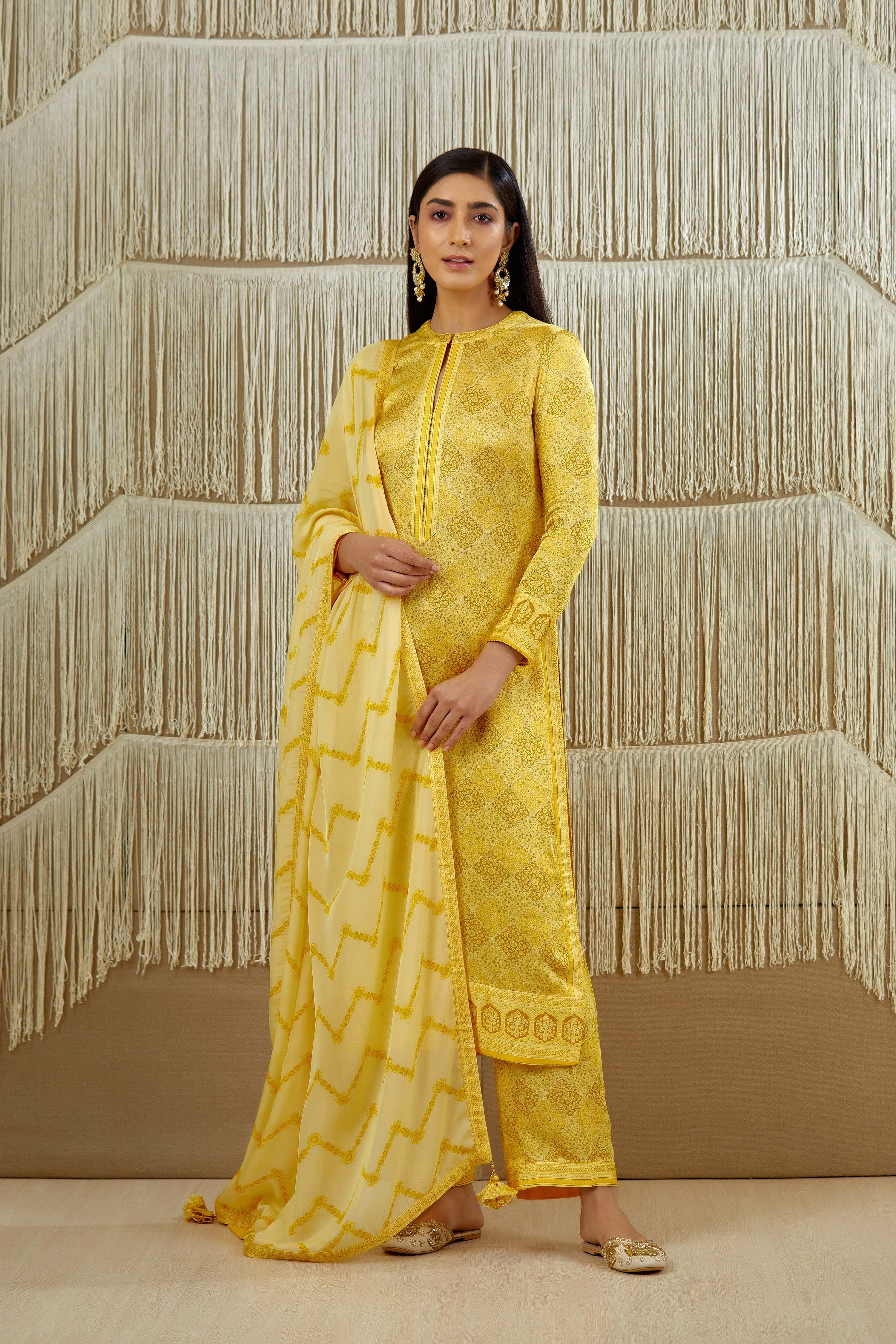 Yellow Kurta Set