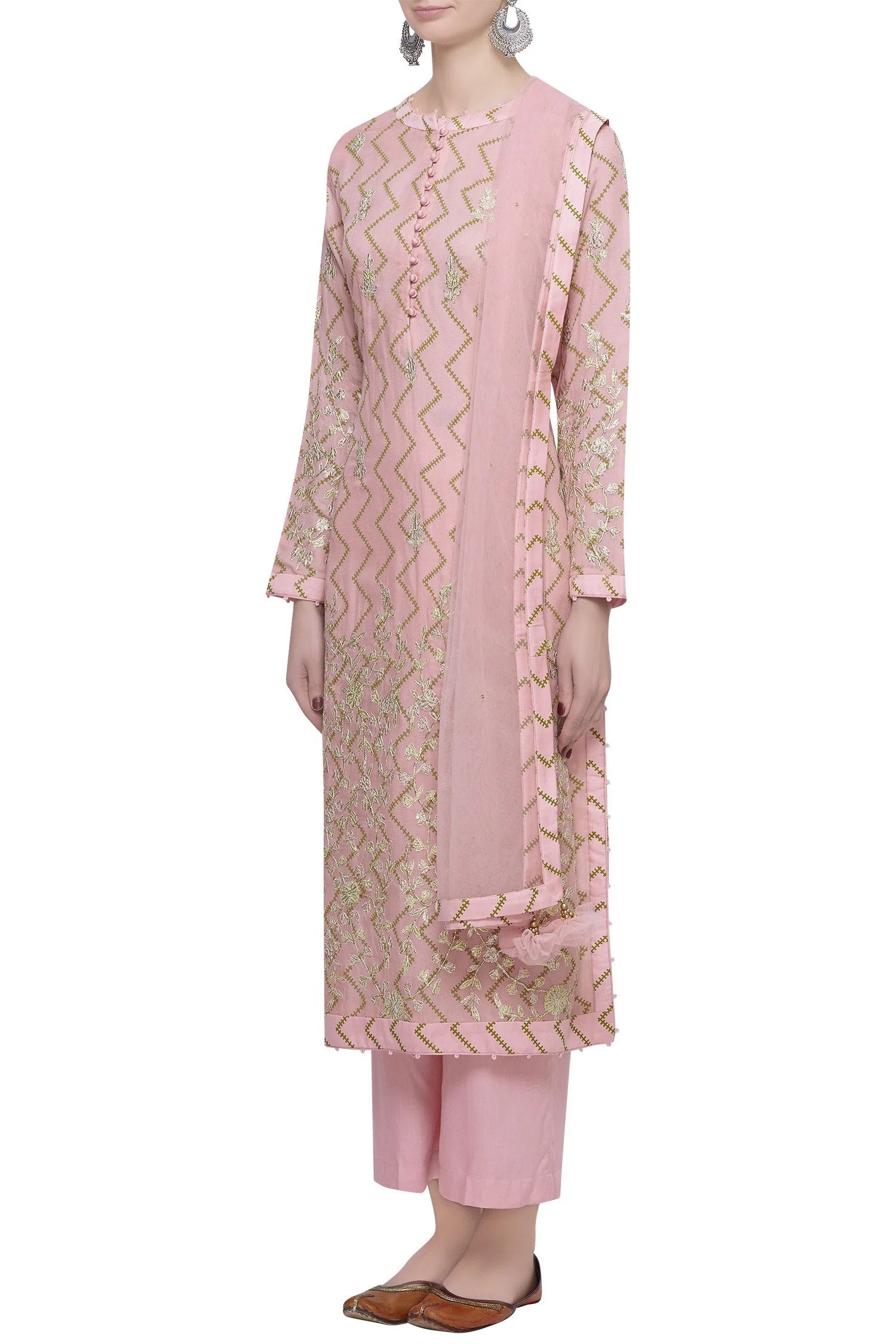 Embroidered Kurta Set