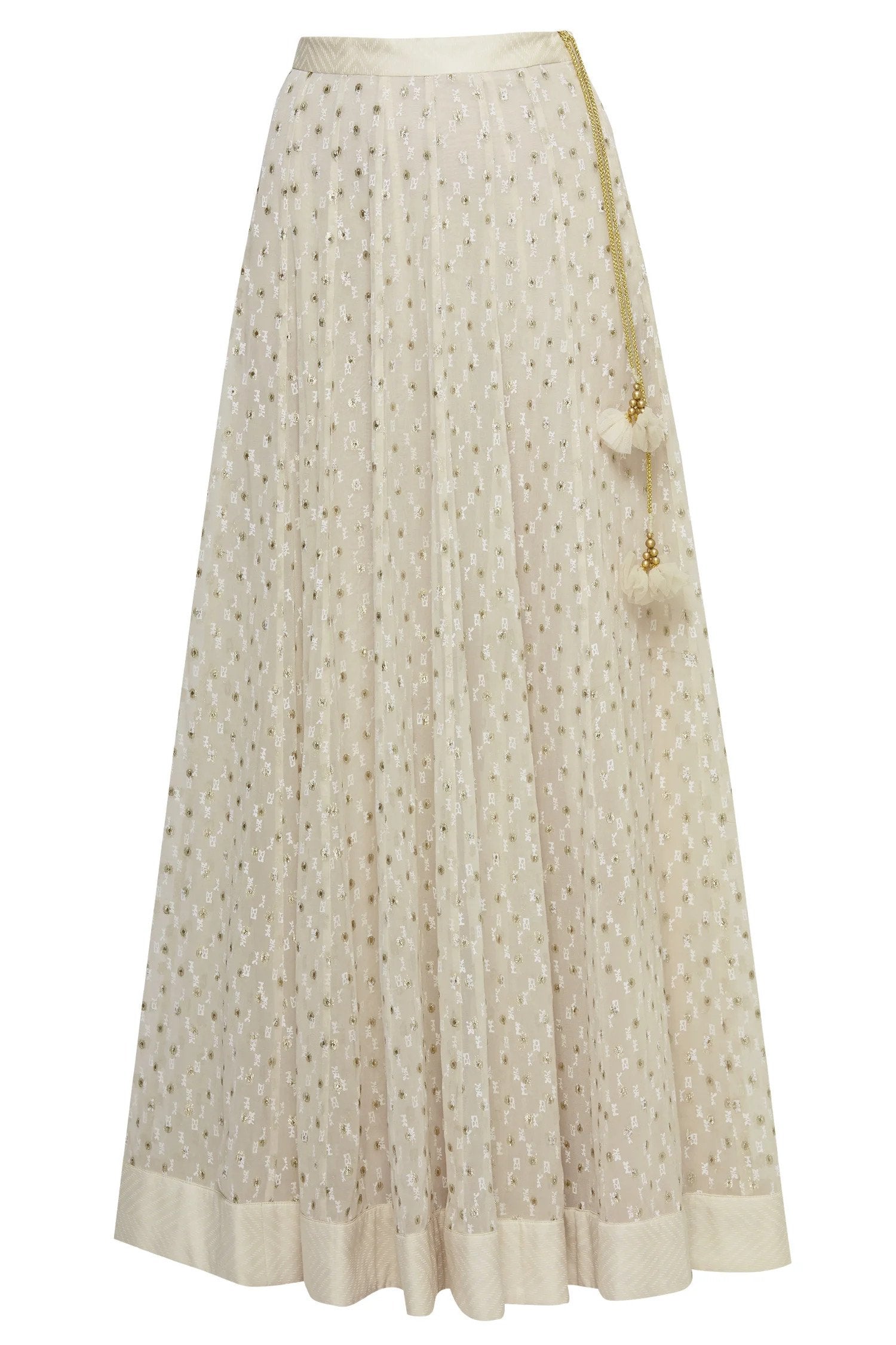 Ivory Kurta Lehenga Set