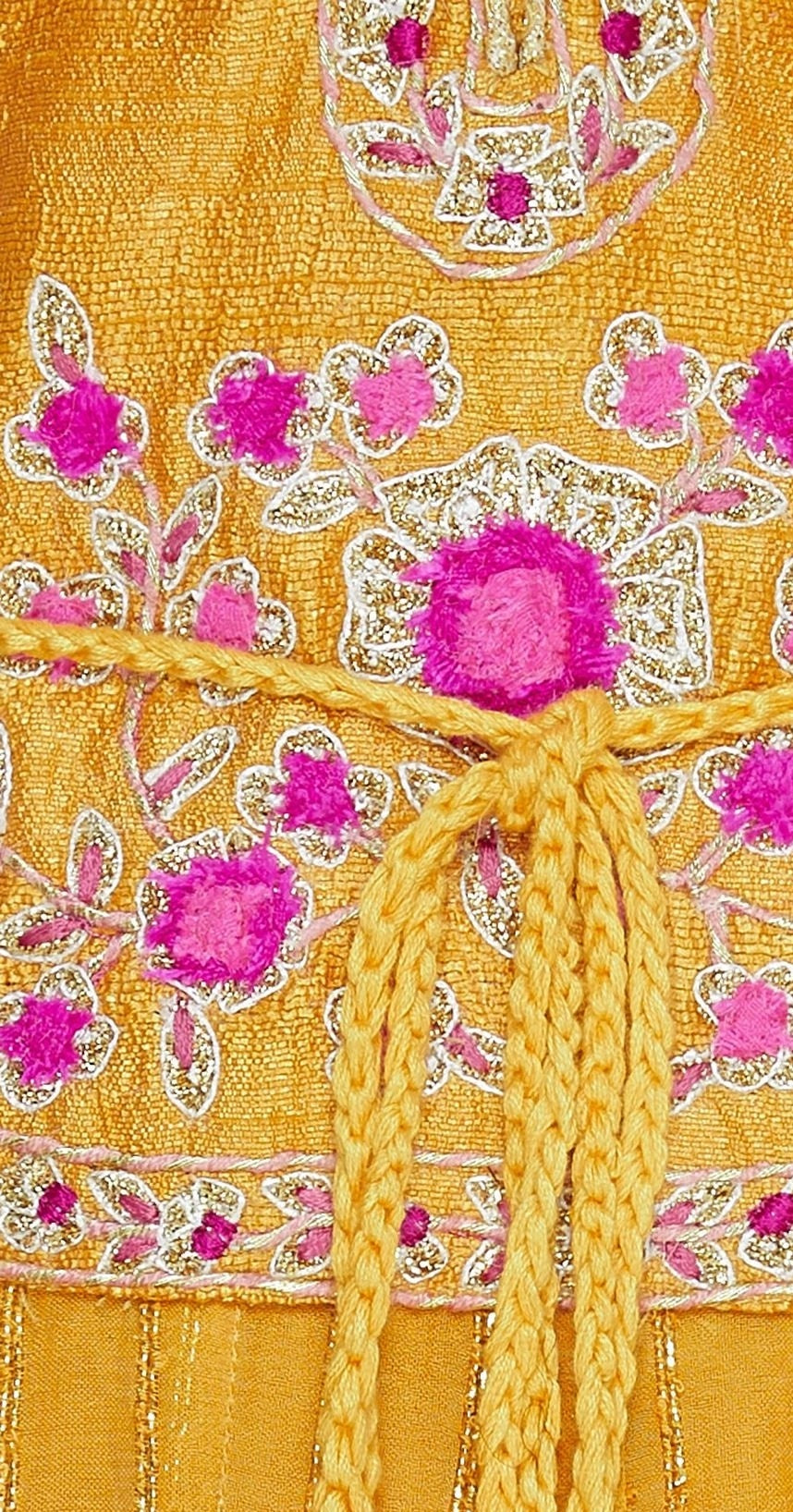 Rust Orange Anarkali Set