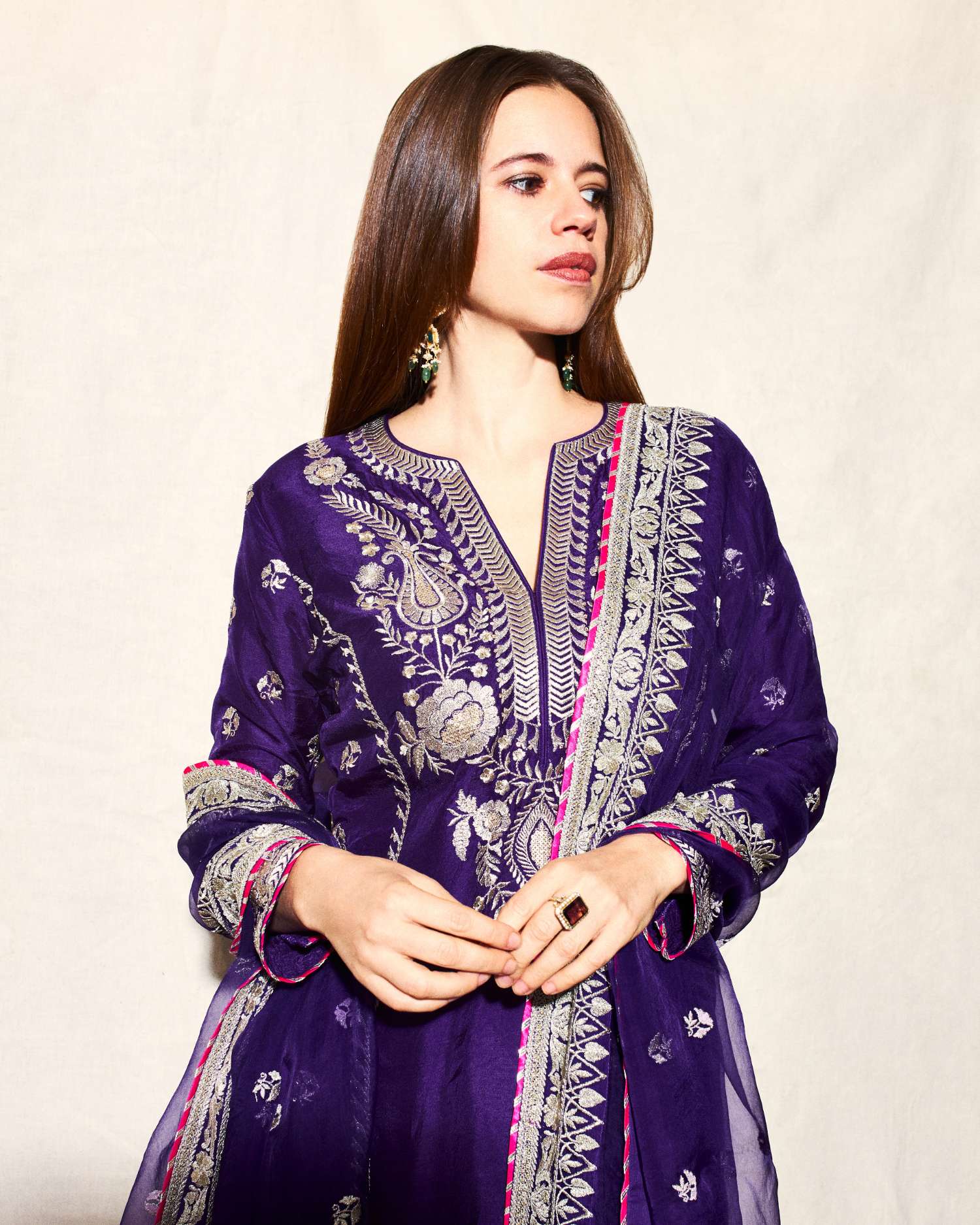 Amaya Palazzo Set-Kalki Koechlin