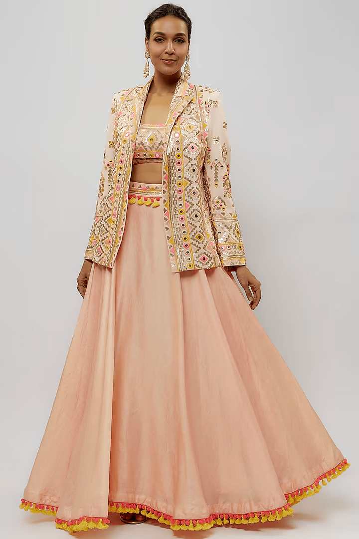 Laira Blazer Set With Victorian Skirt