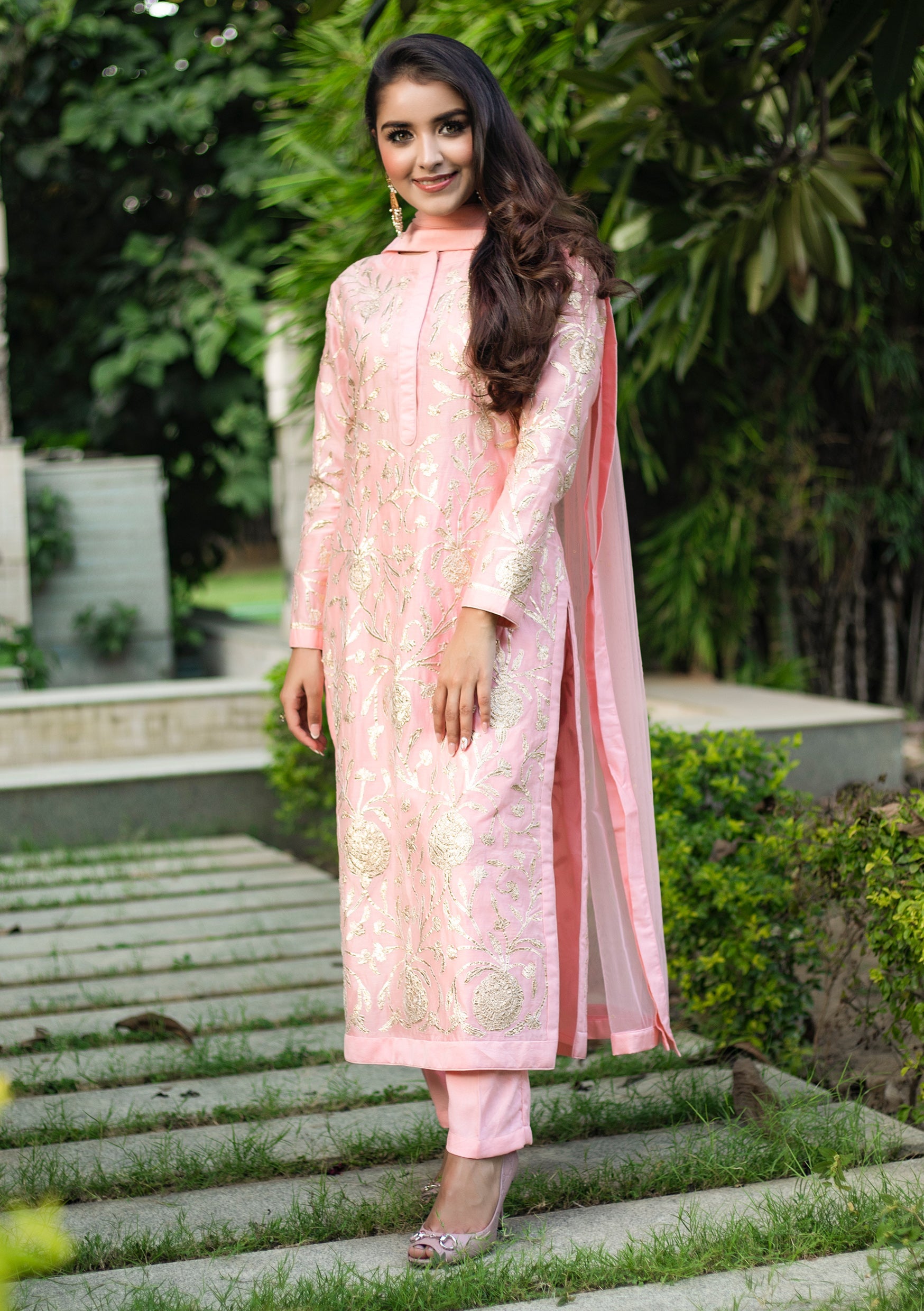 Light Pink Kurta Set