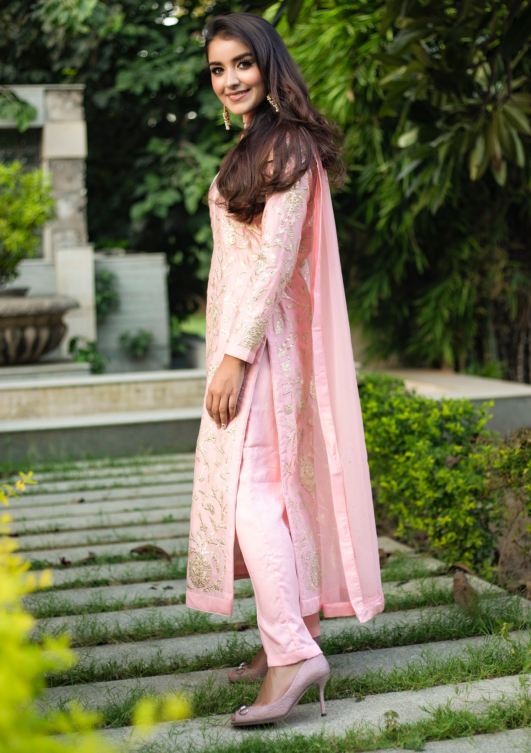 Light Pink Kurta Set