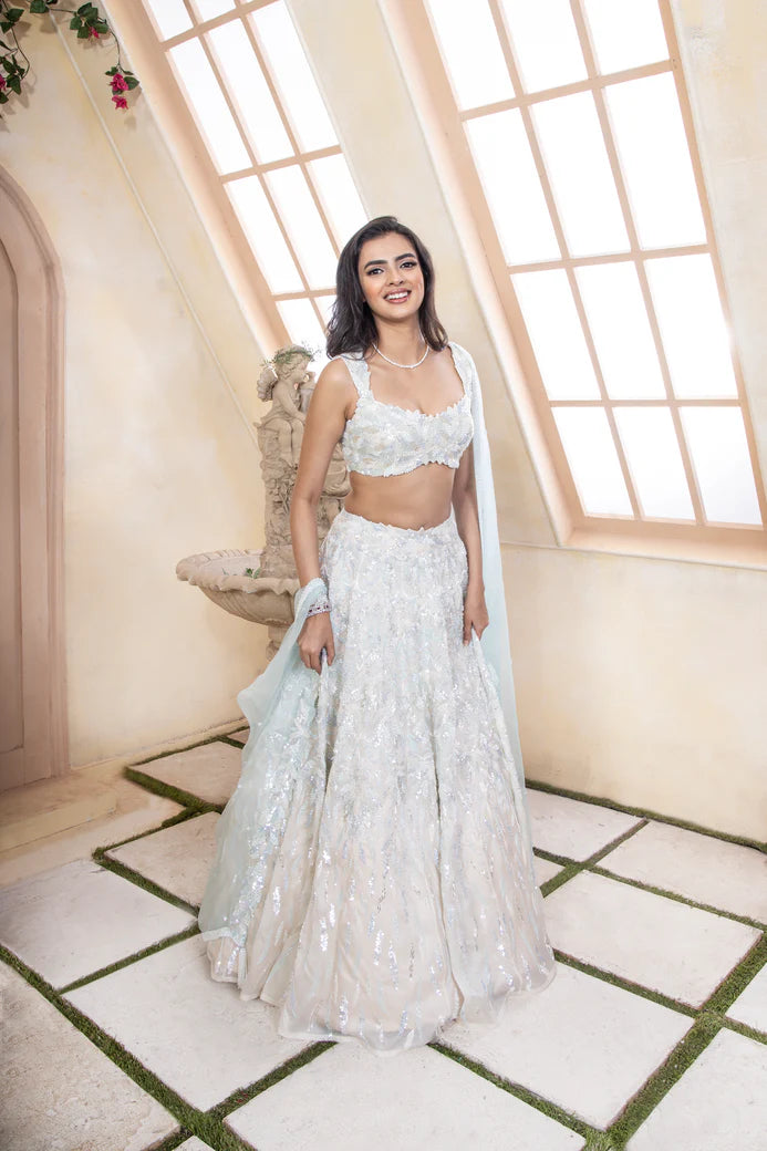 Wildflower Lehenga