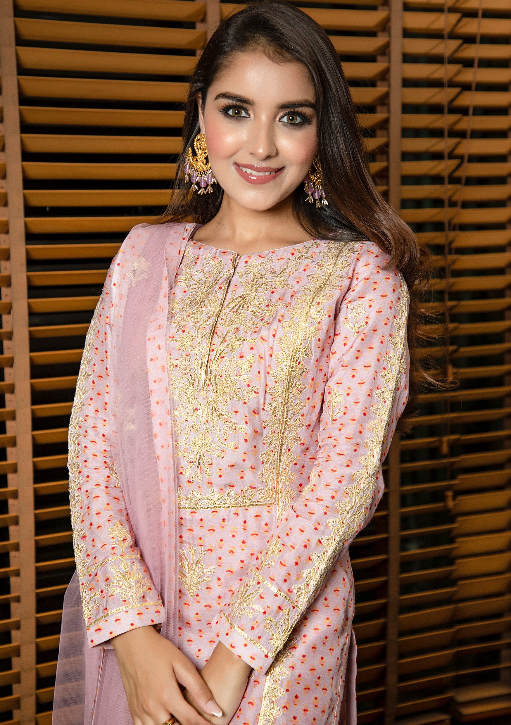 Pink Kurta Set