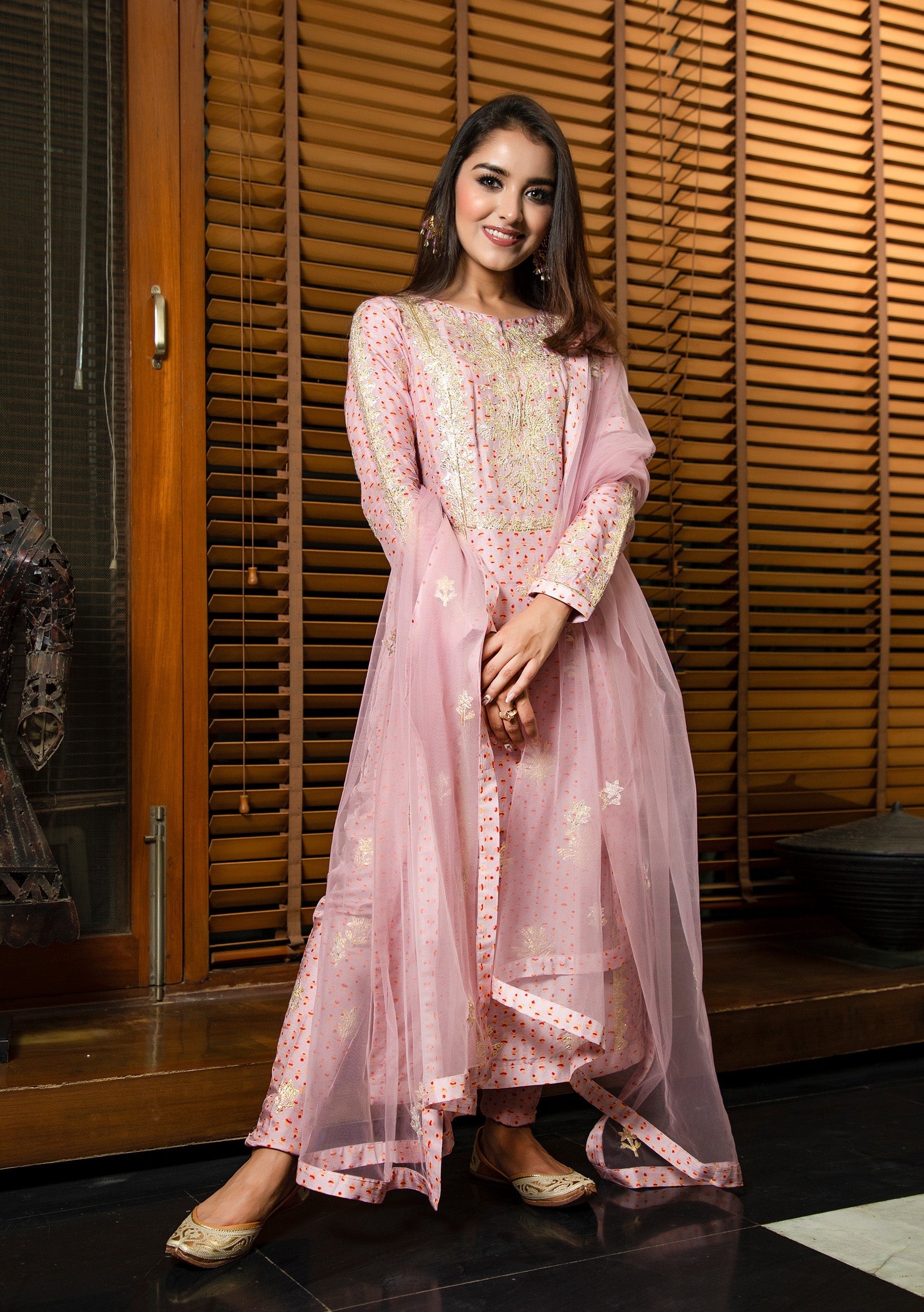 Pink Kurta Set