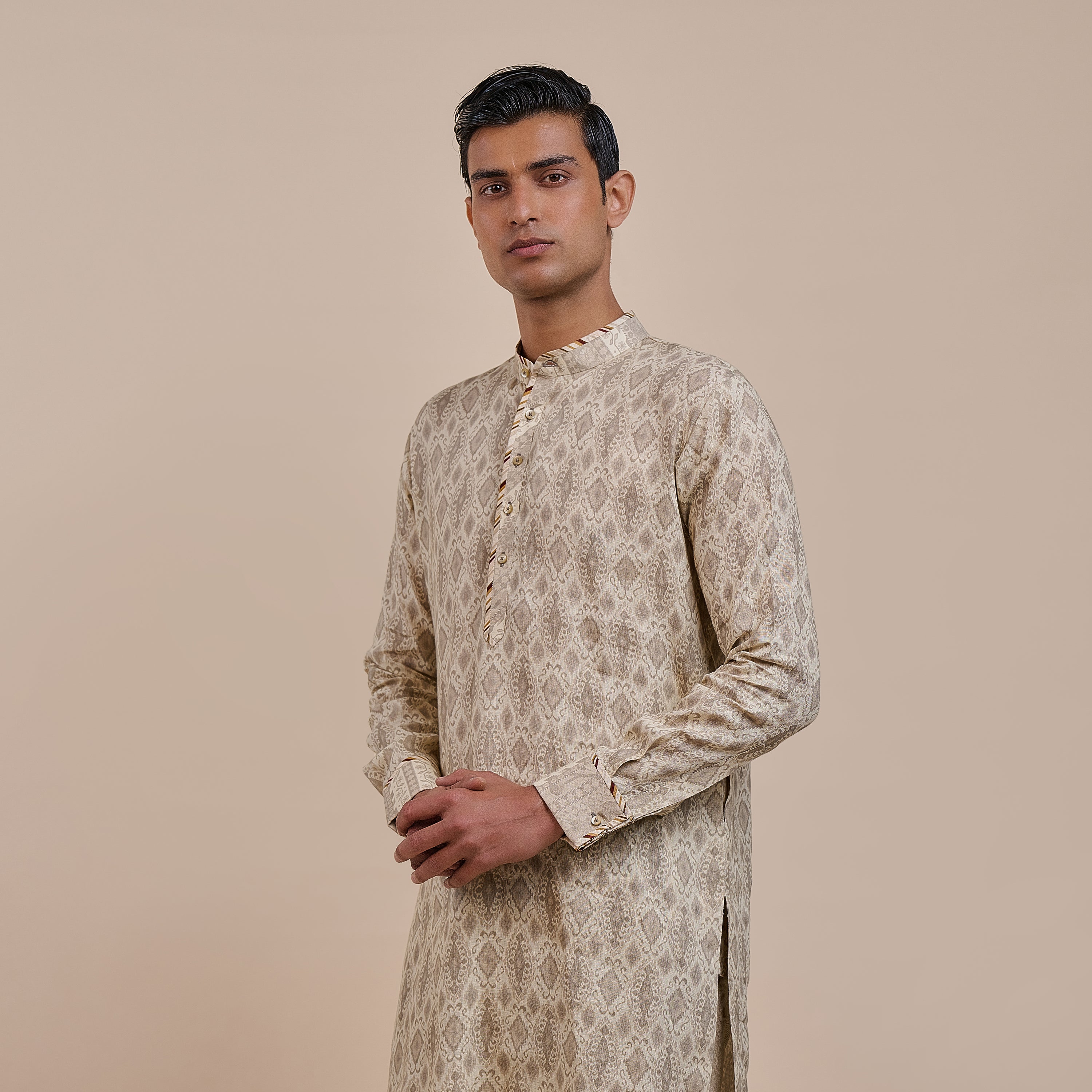 Pearl Ivory Kurta | ATTH