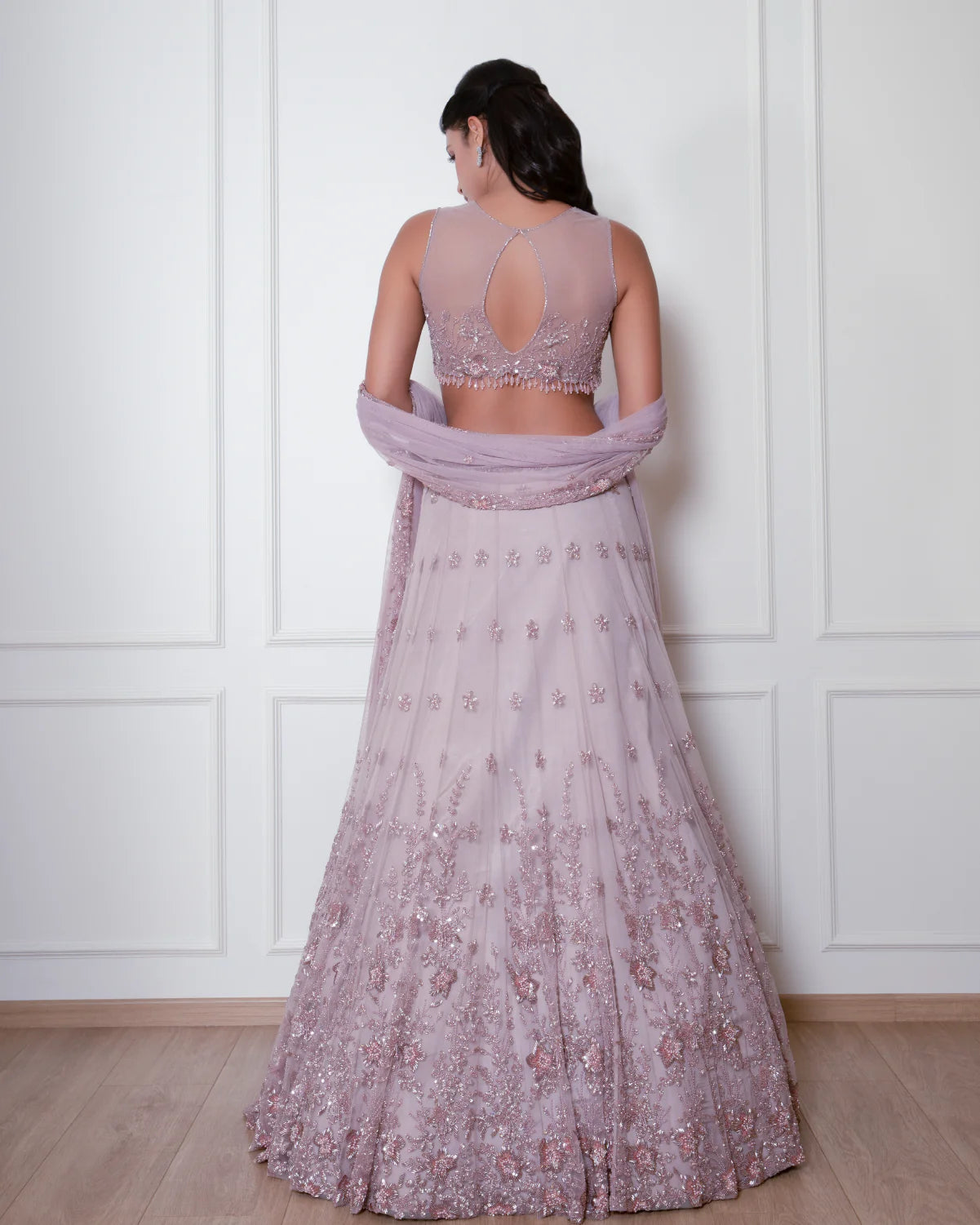 Mauve Poise Lehenga