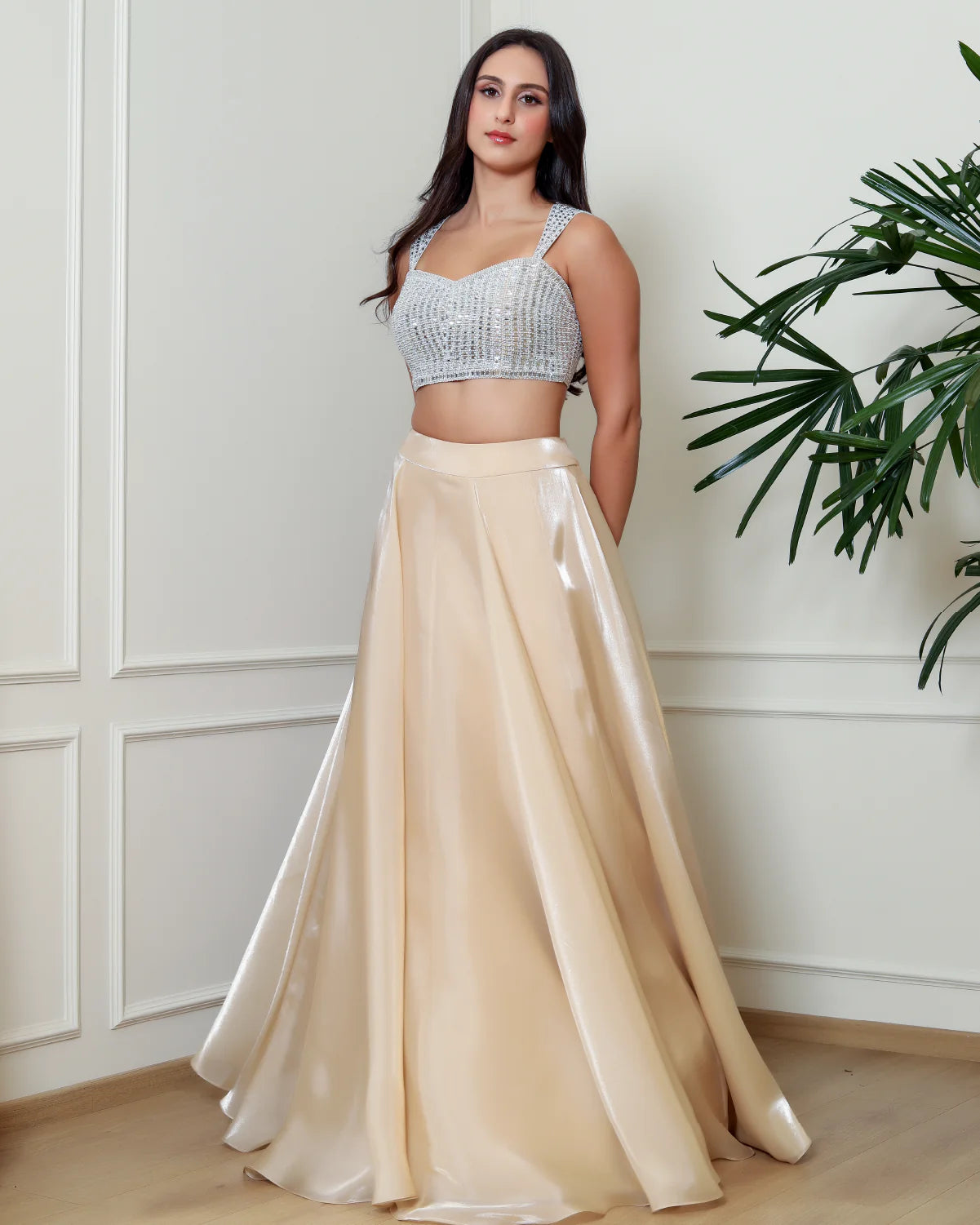 Nude Stone Lehenga