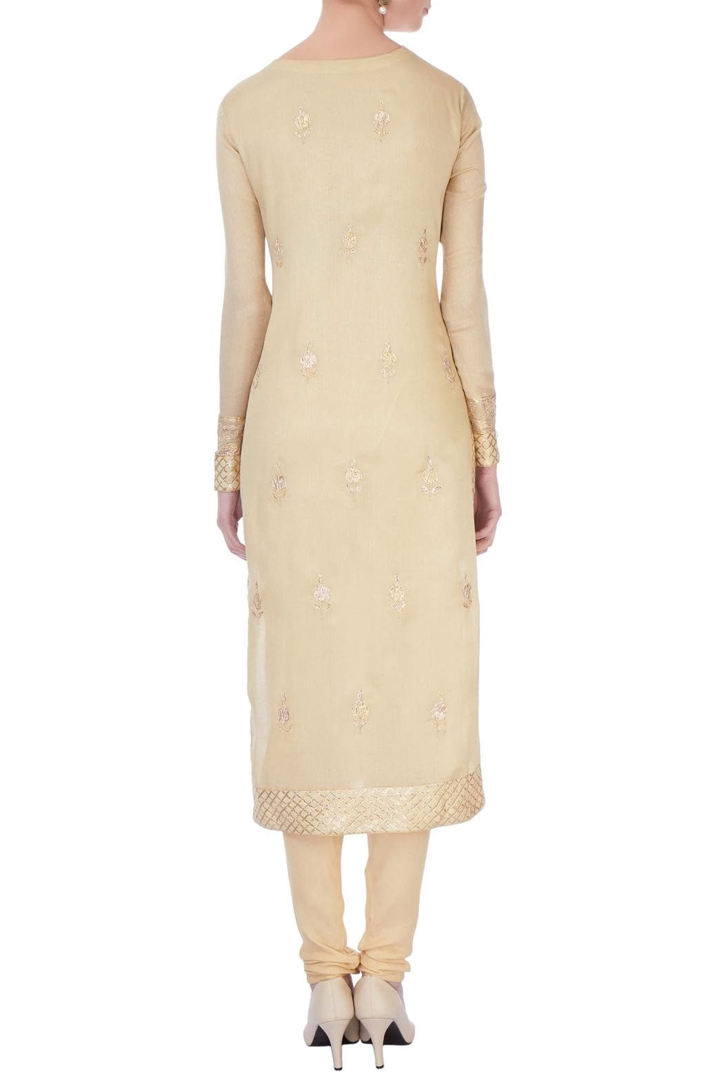 Natural Gold Kurta Set