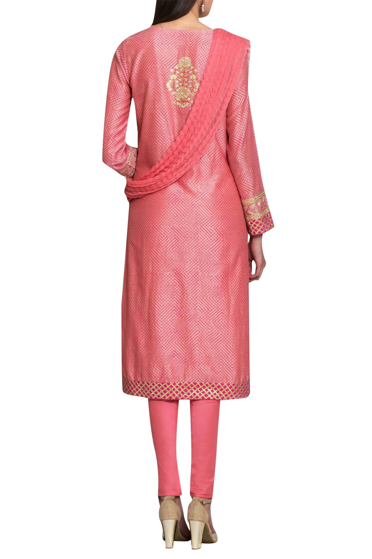 Pink Kurta Set