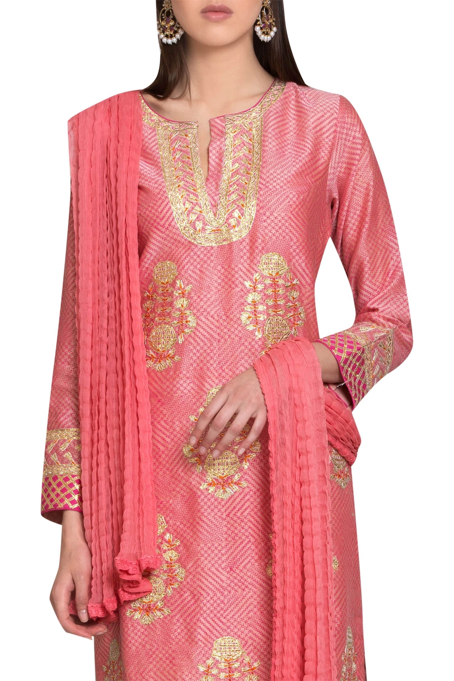 Pink Kurta Set