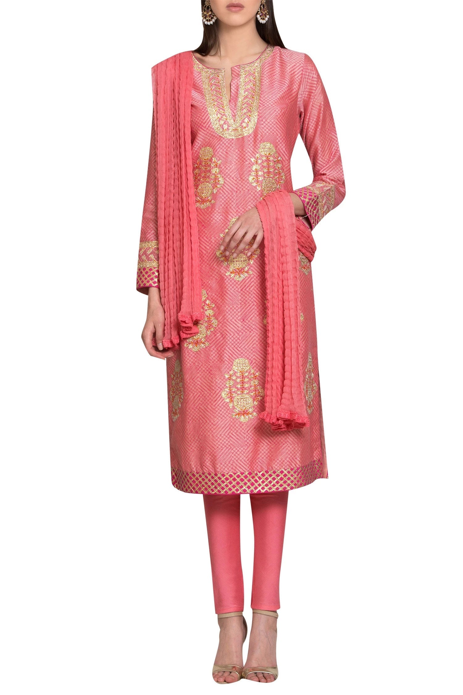 Pink Kurta Set