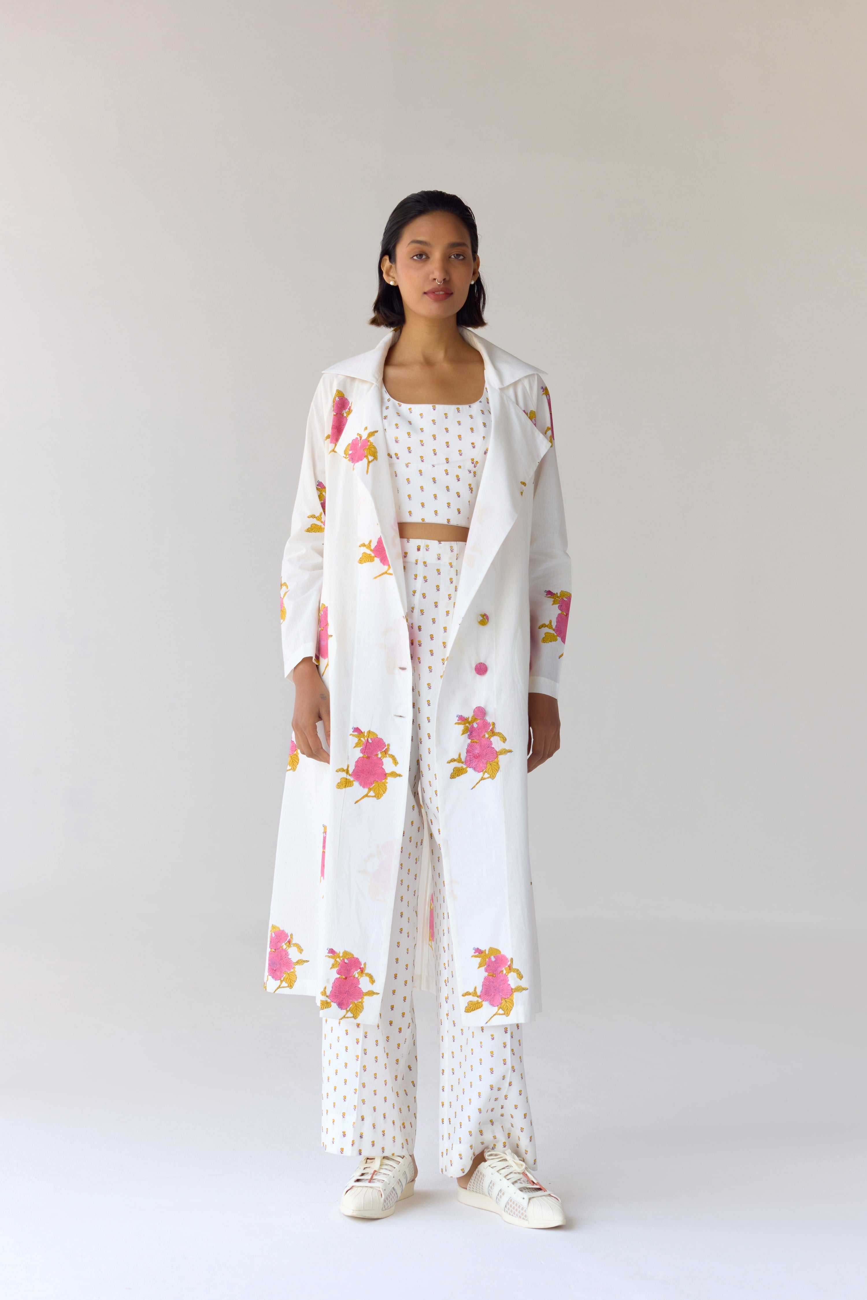 White Jacket Set - CNC207