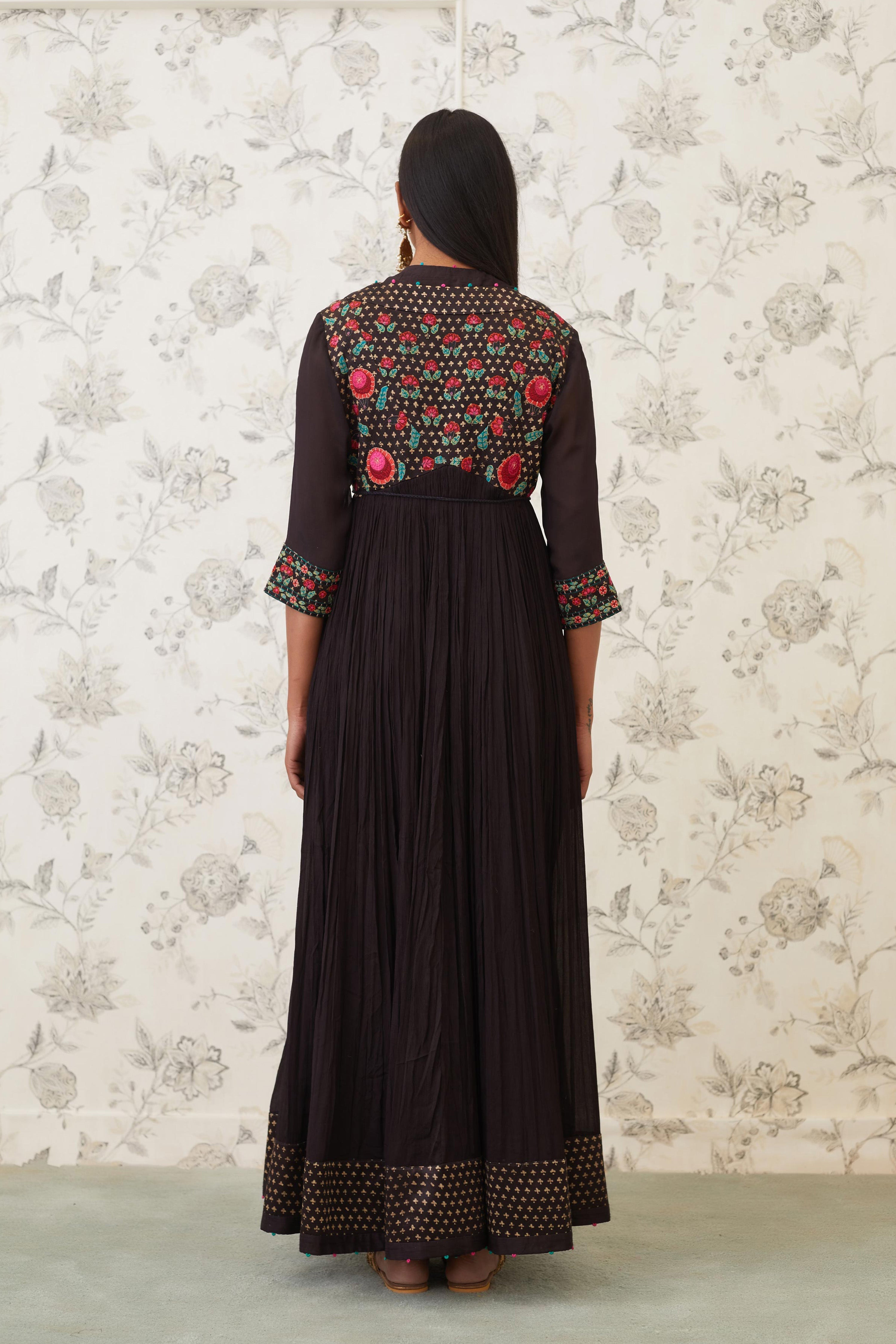 Black Angrakha Set