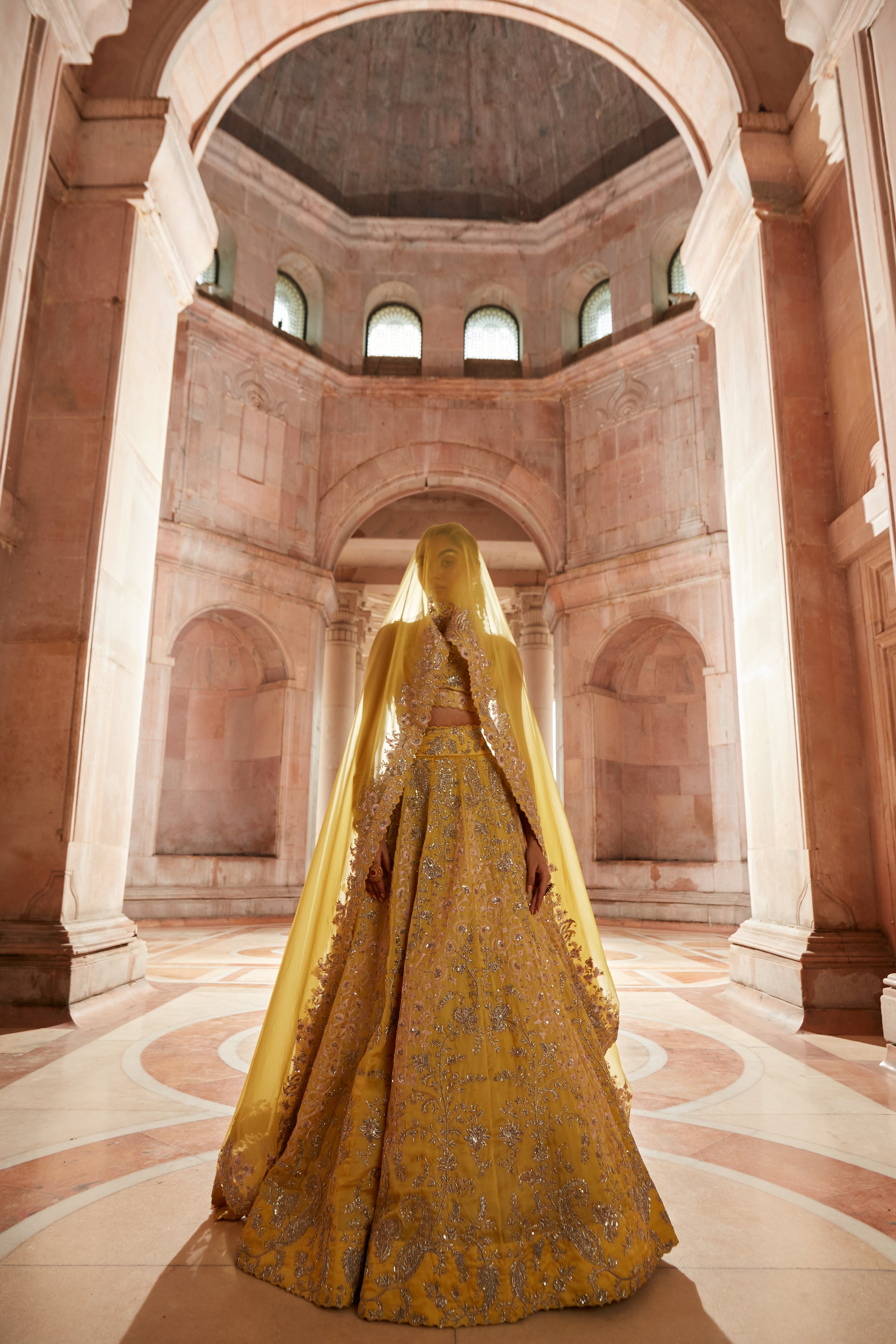 Leela florette Lehenga
