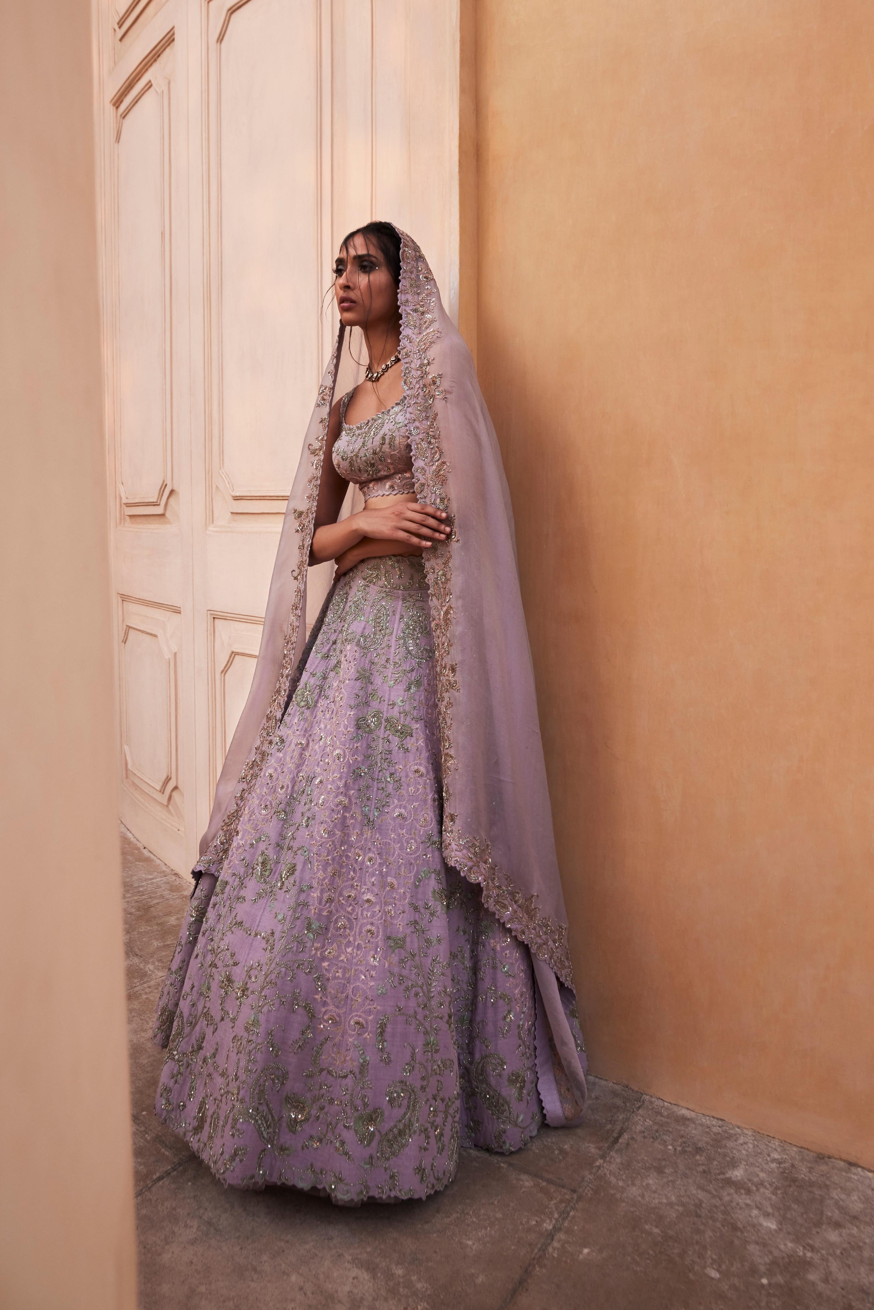 Leela Florette Lehenga