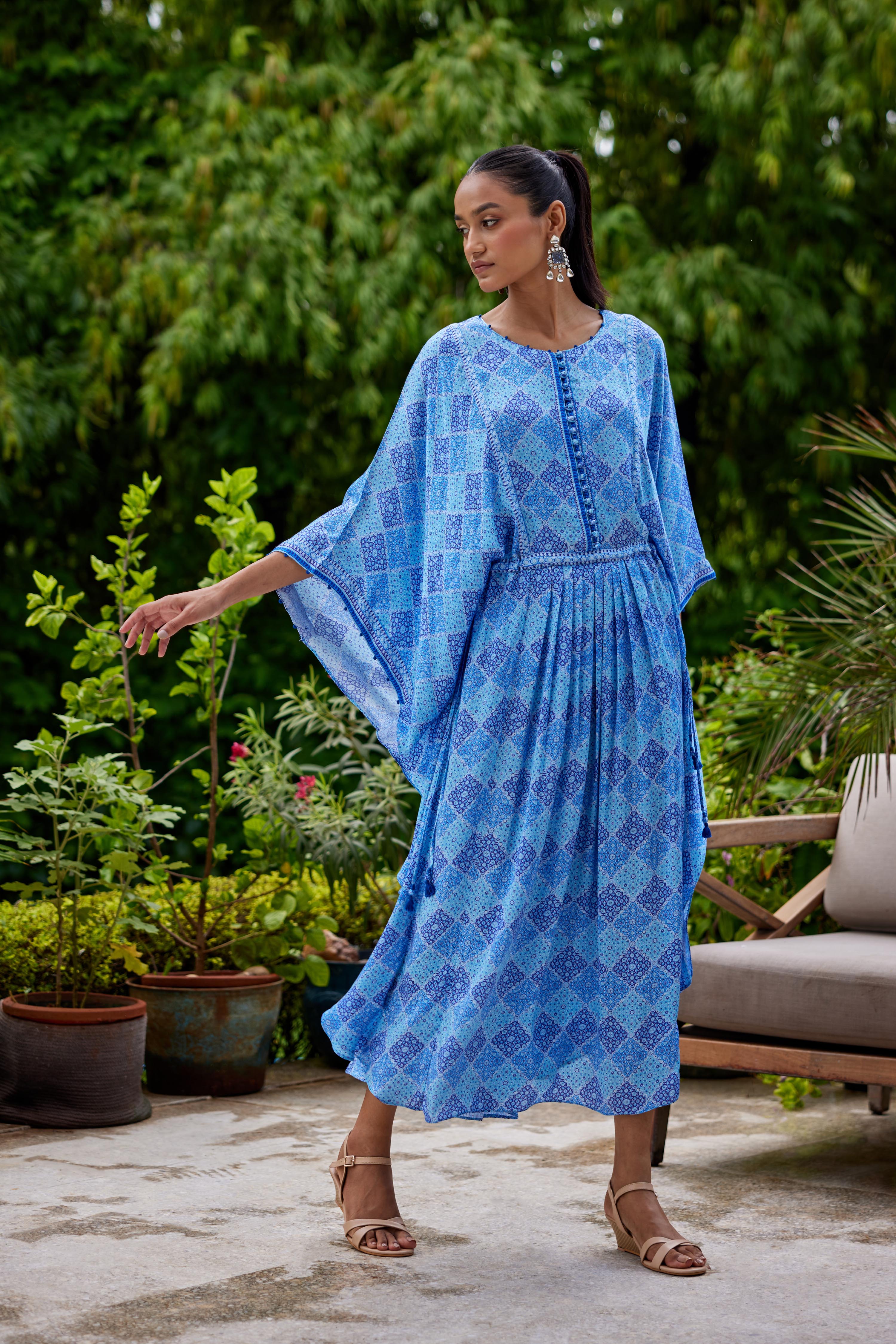 Blue Kaftan