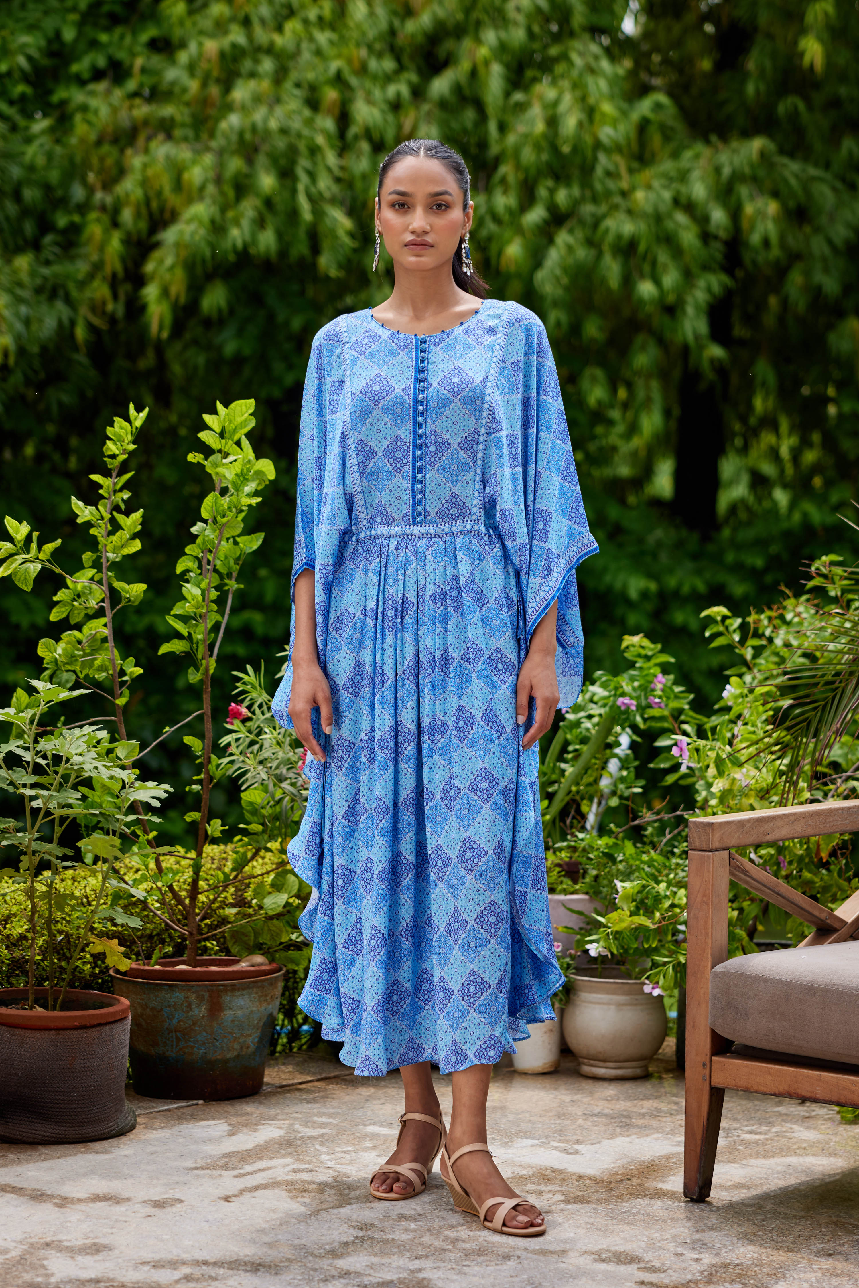 Blue Kaftan
