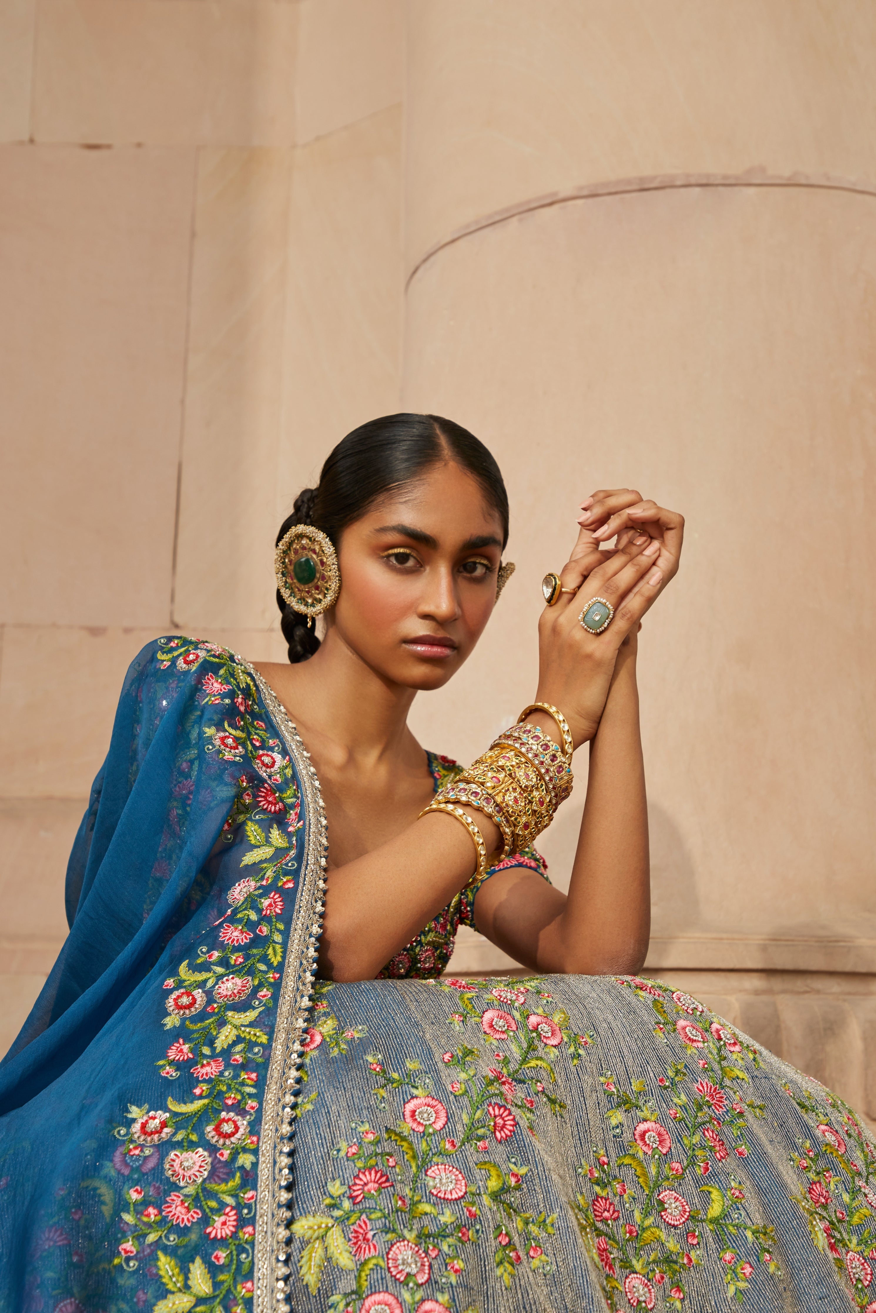 Lata Aari Lehenga