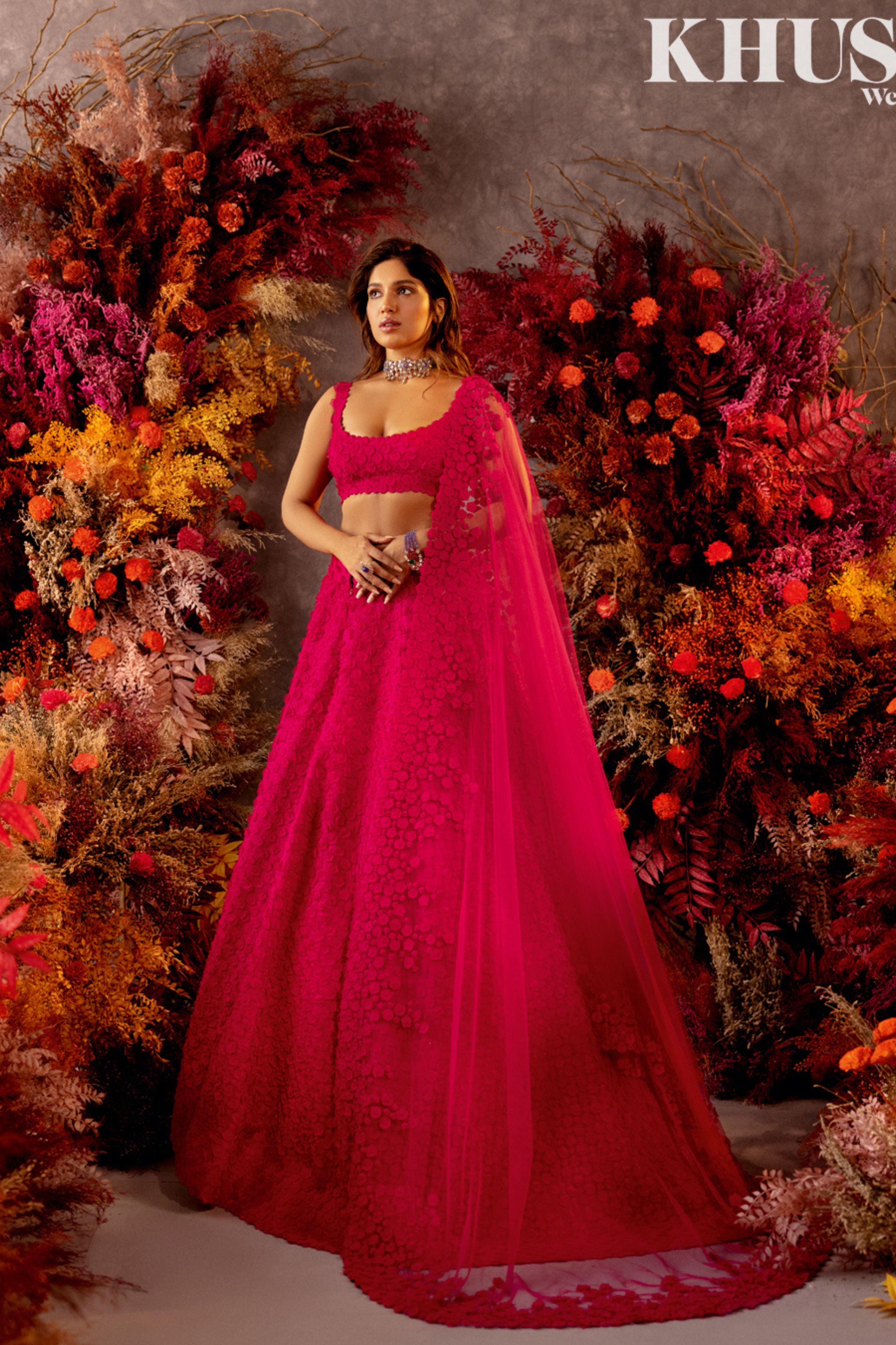 Sheer Mudra Lehenga