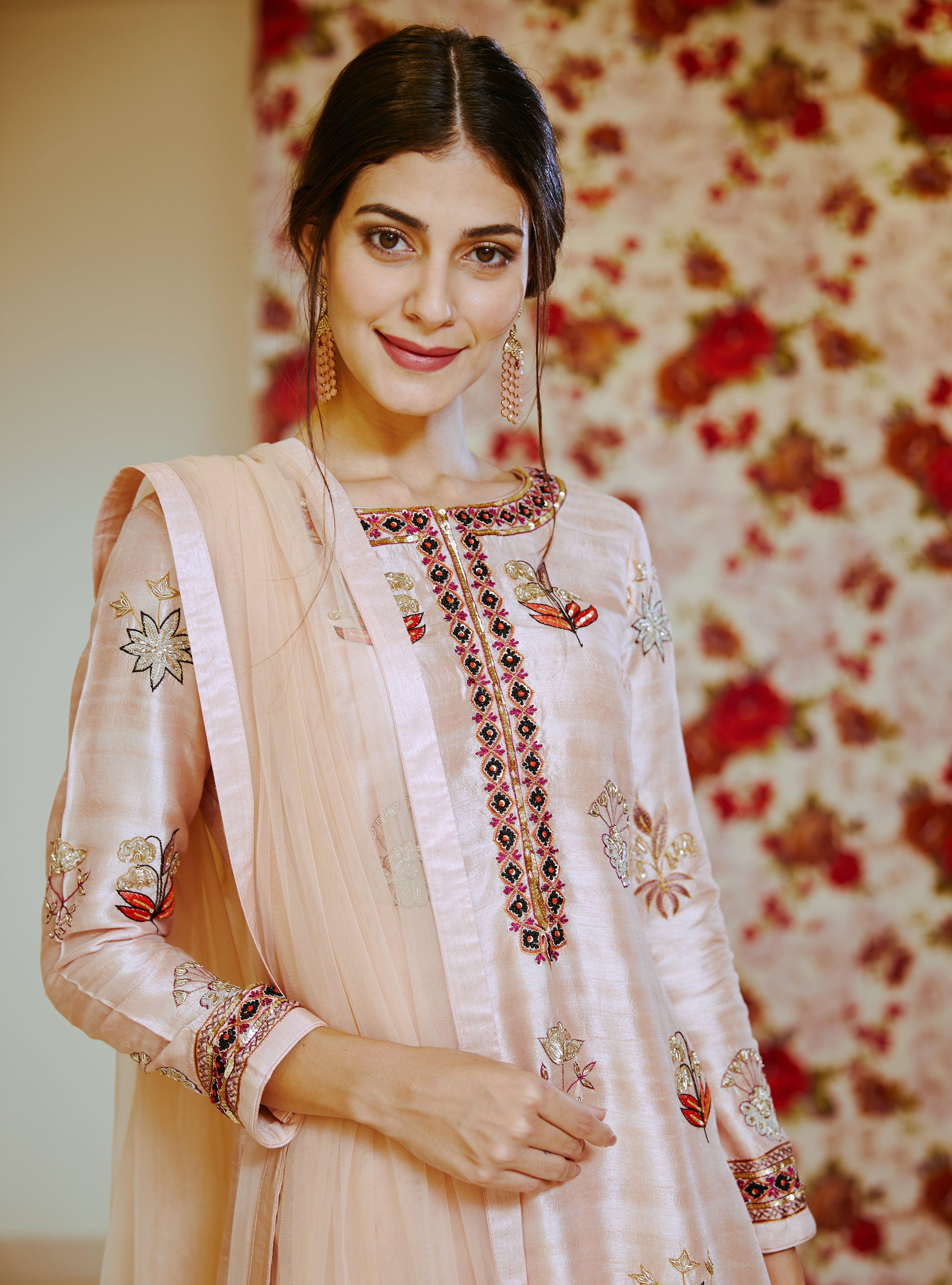 Light Pink Kurta Set